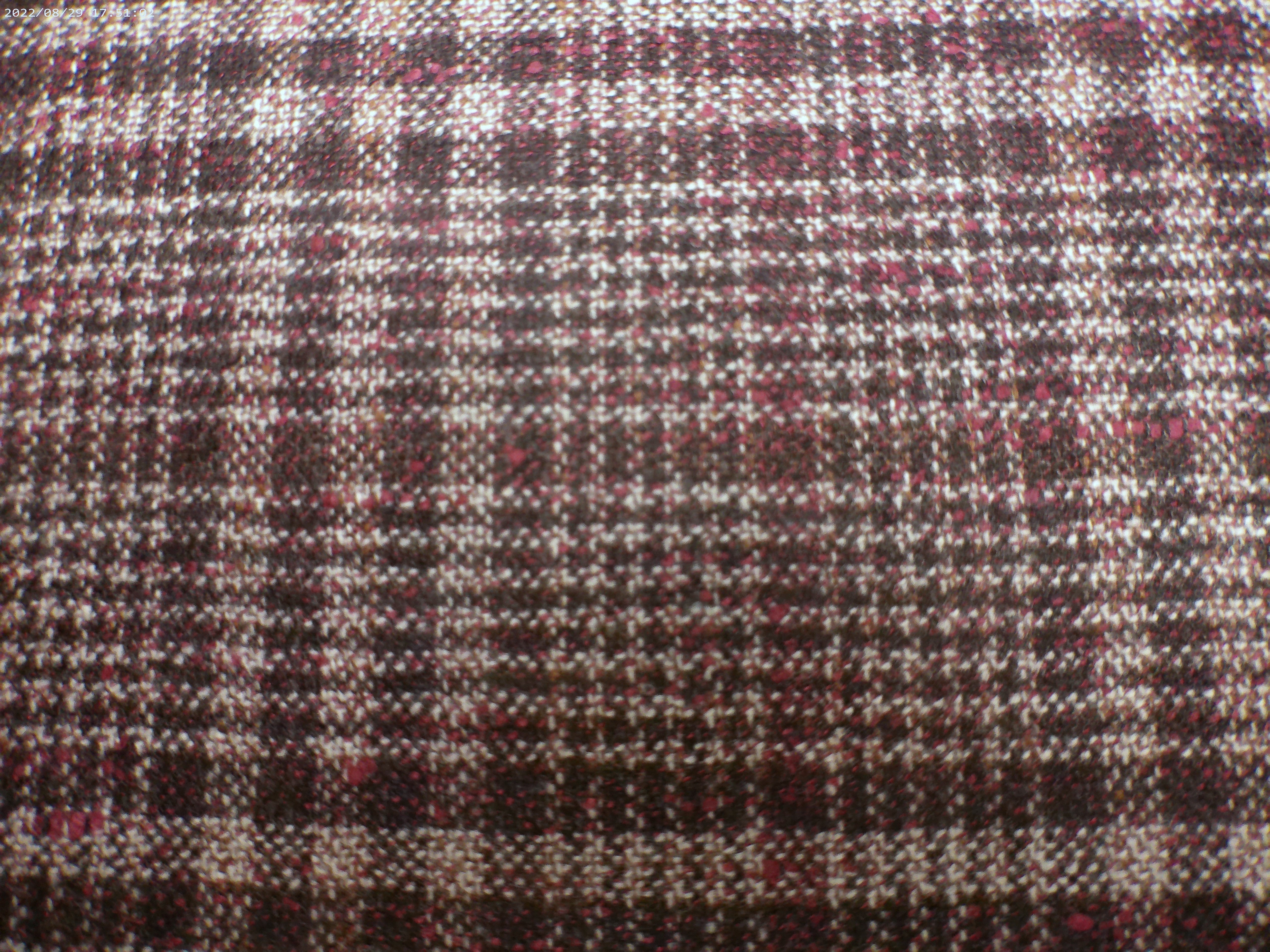Red Pink Plaid Cashmere Wool Blazer