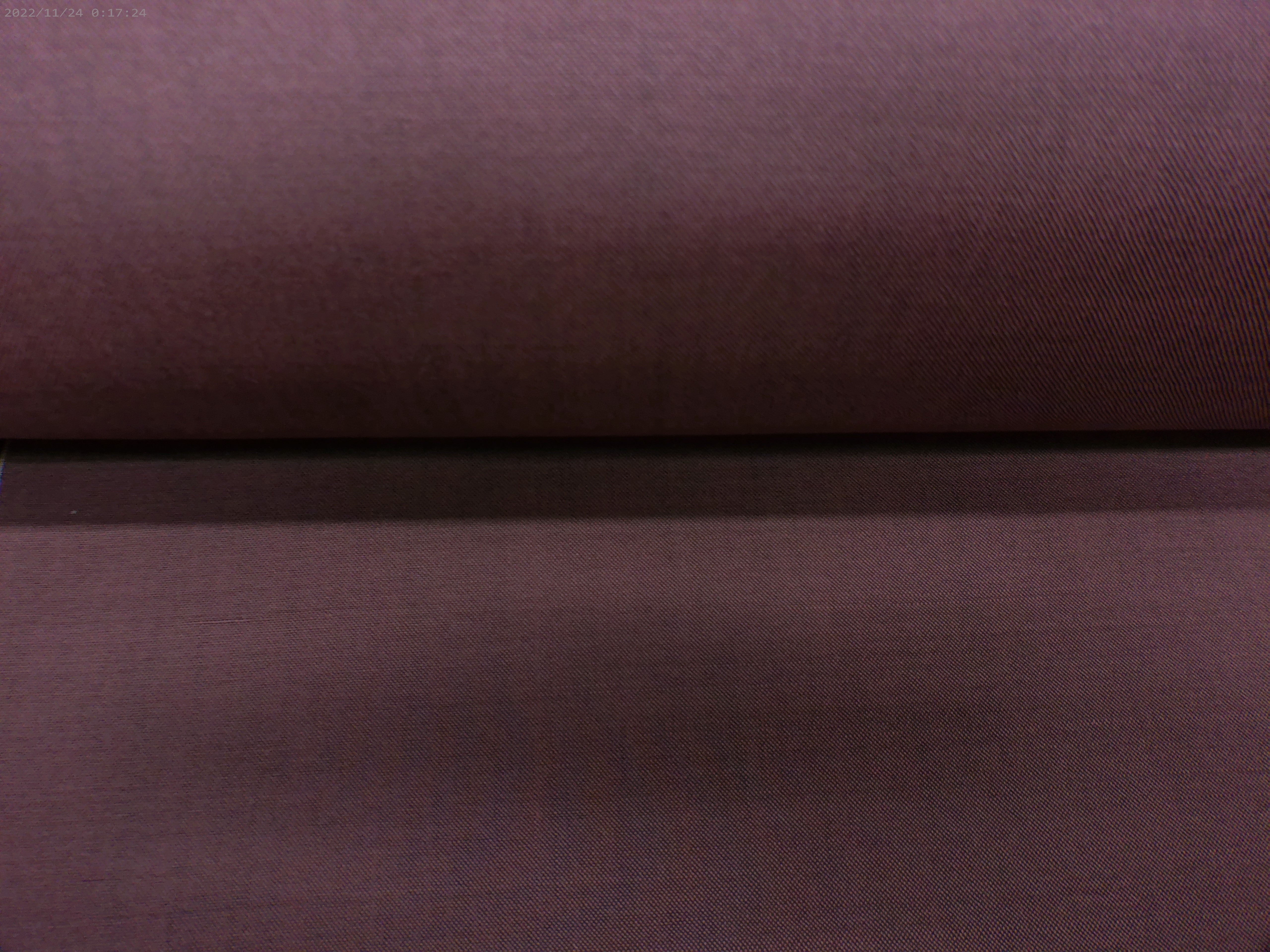 Red Plain Mohair Suiting