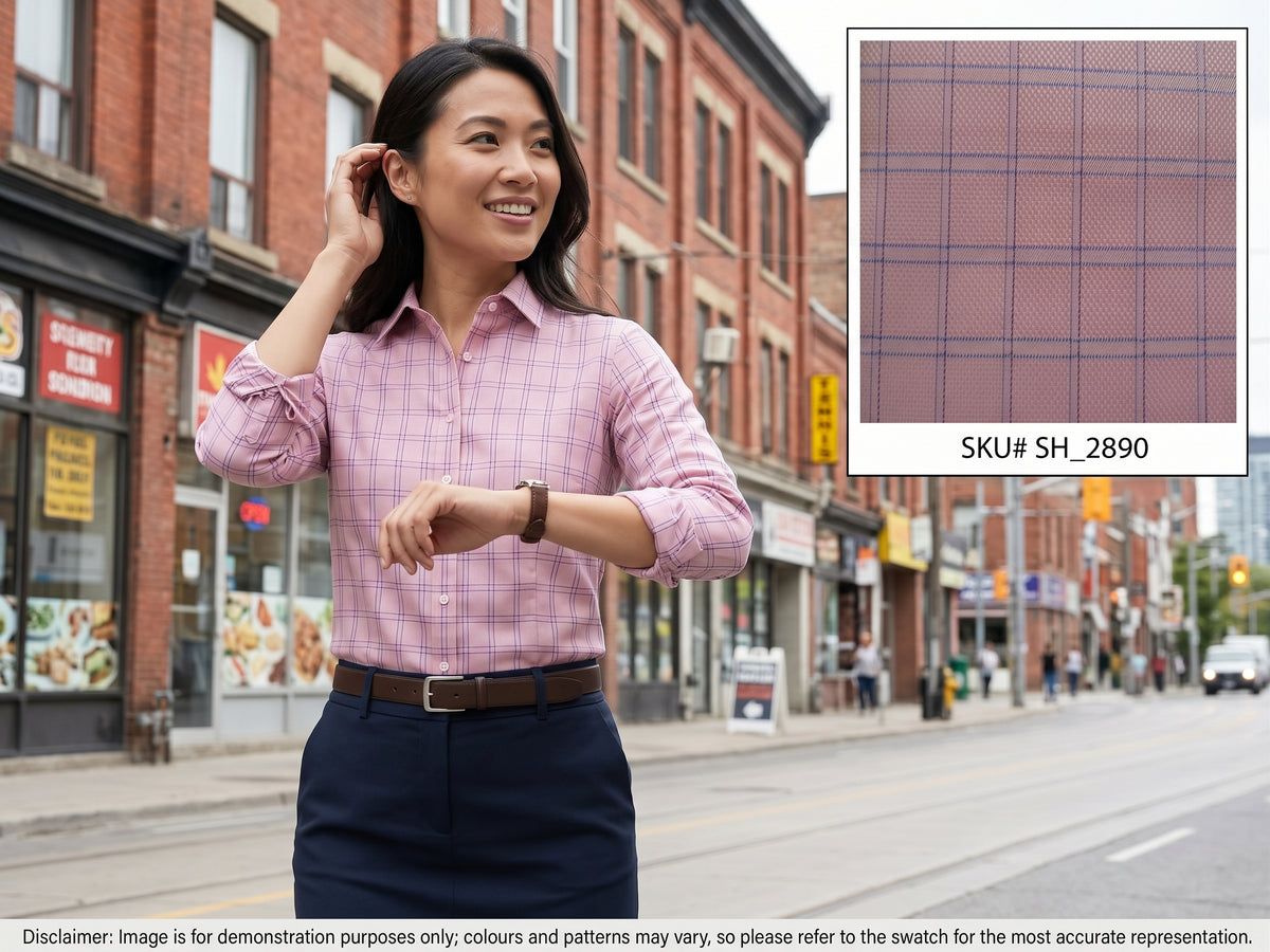 Multicolour Check Cotton Shirting