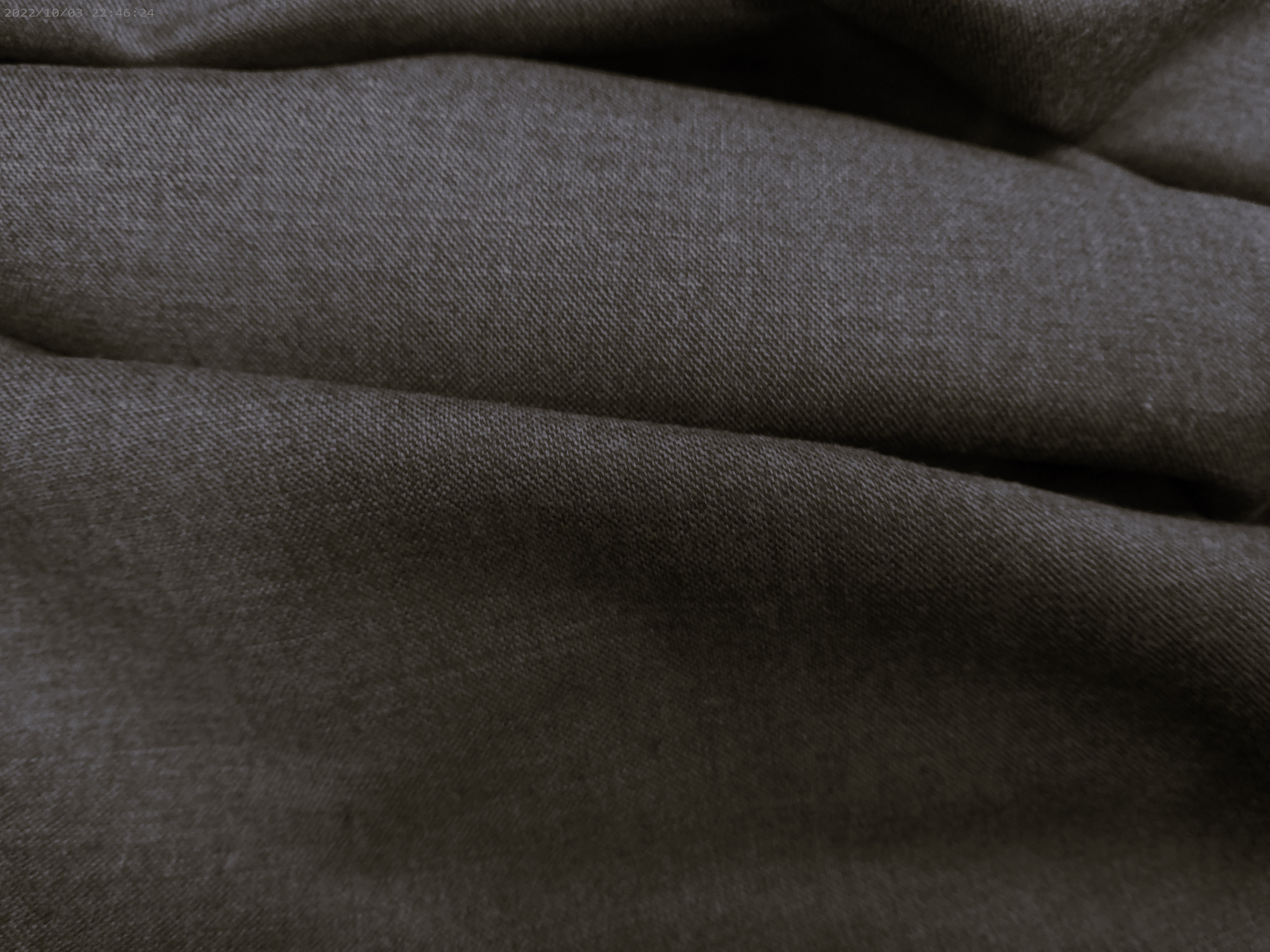 Stone Grey Plain Wool Cashmere Suiting