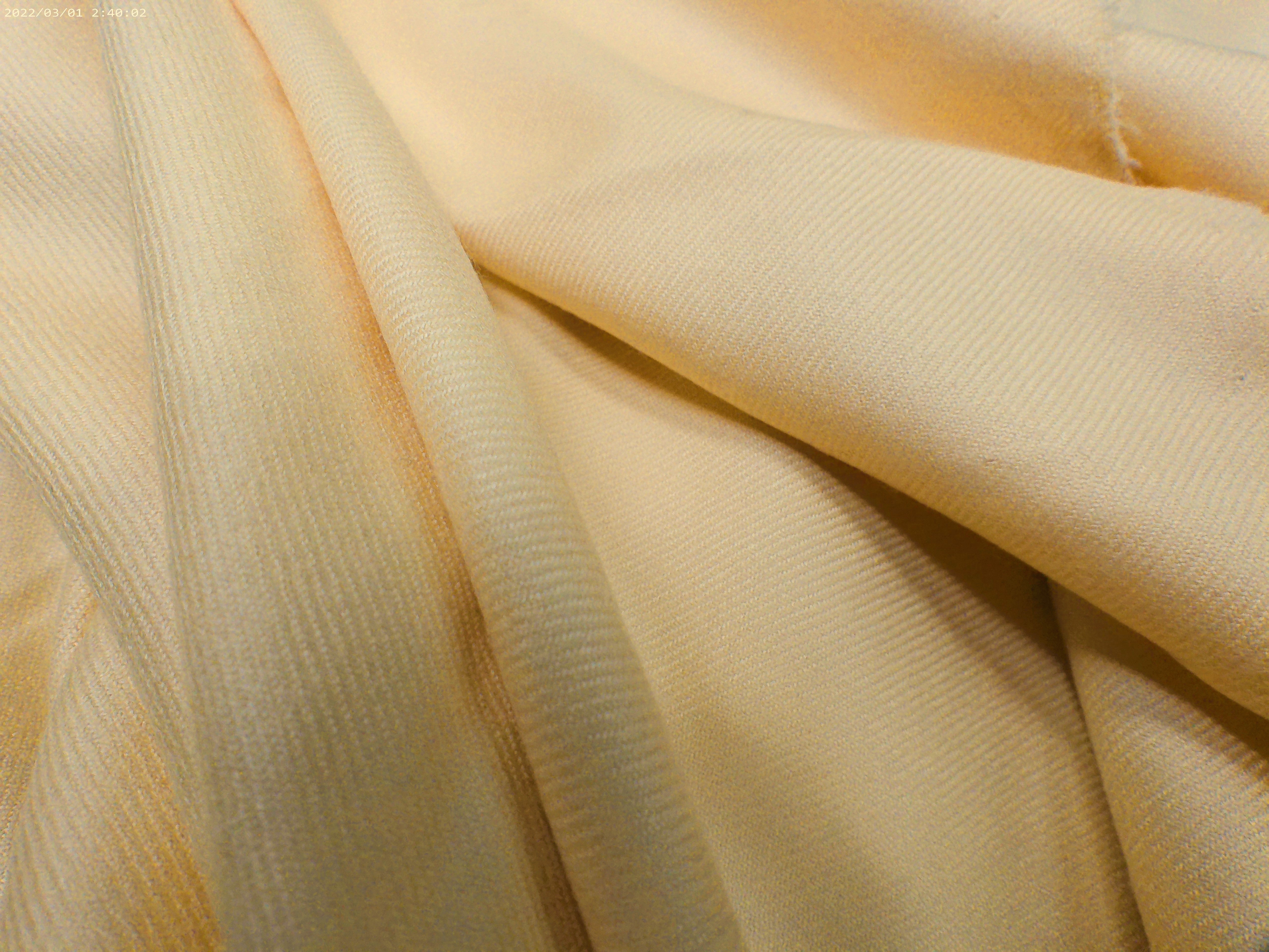 Tuscan Yellow Plain Cashmere Blazer Suiting