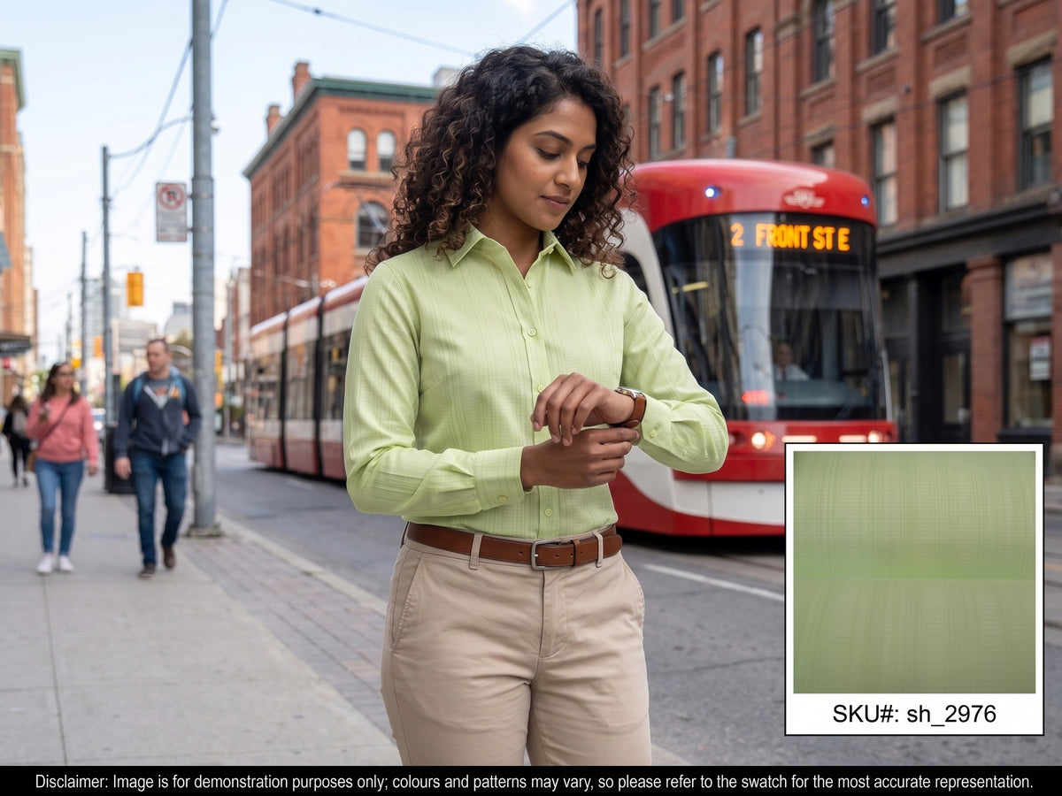 Mint Green Cotton Dresses Shirting