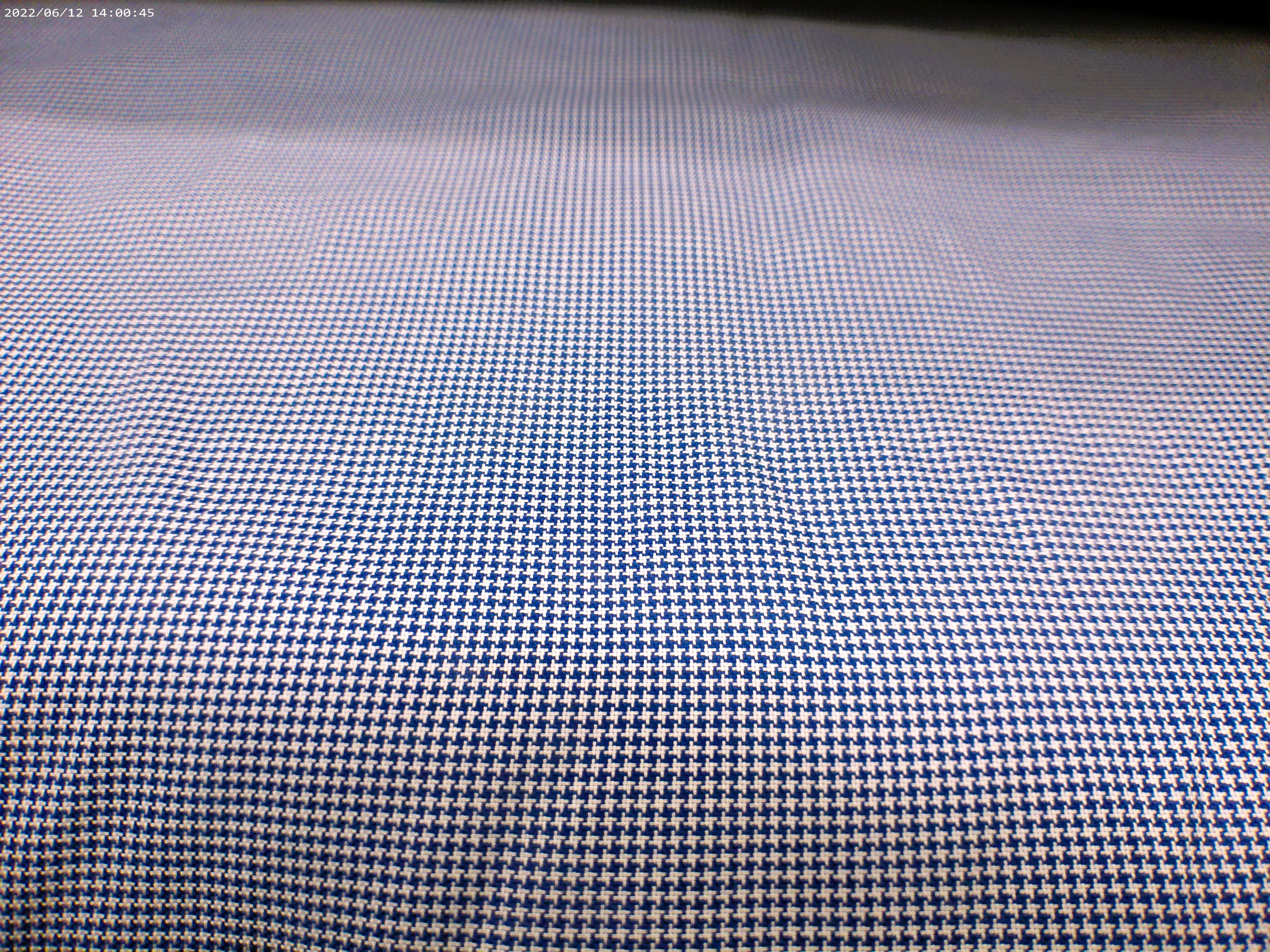 Blue White Houndstooth Cotton Dresses Shirting