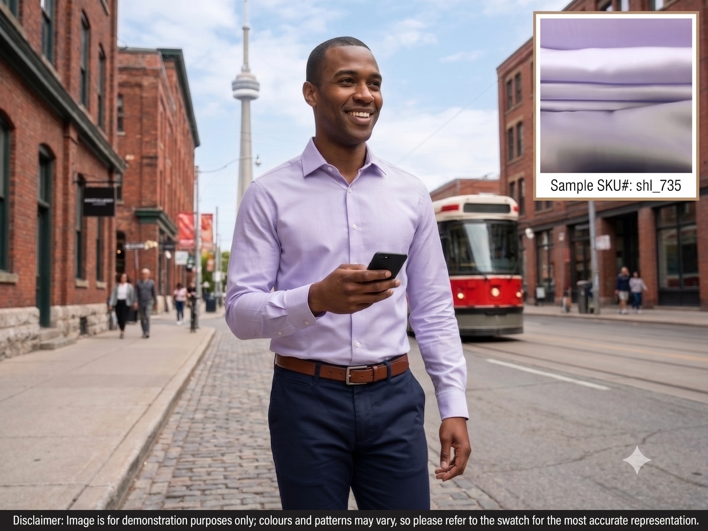 Man with Purple Plain Cotton Dresses Shirting