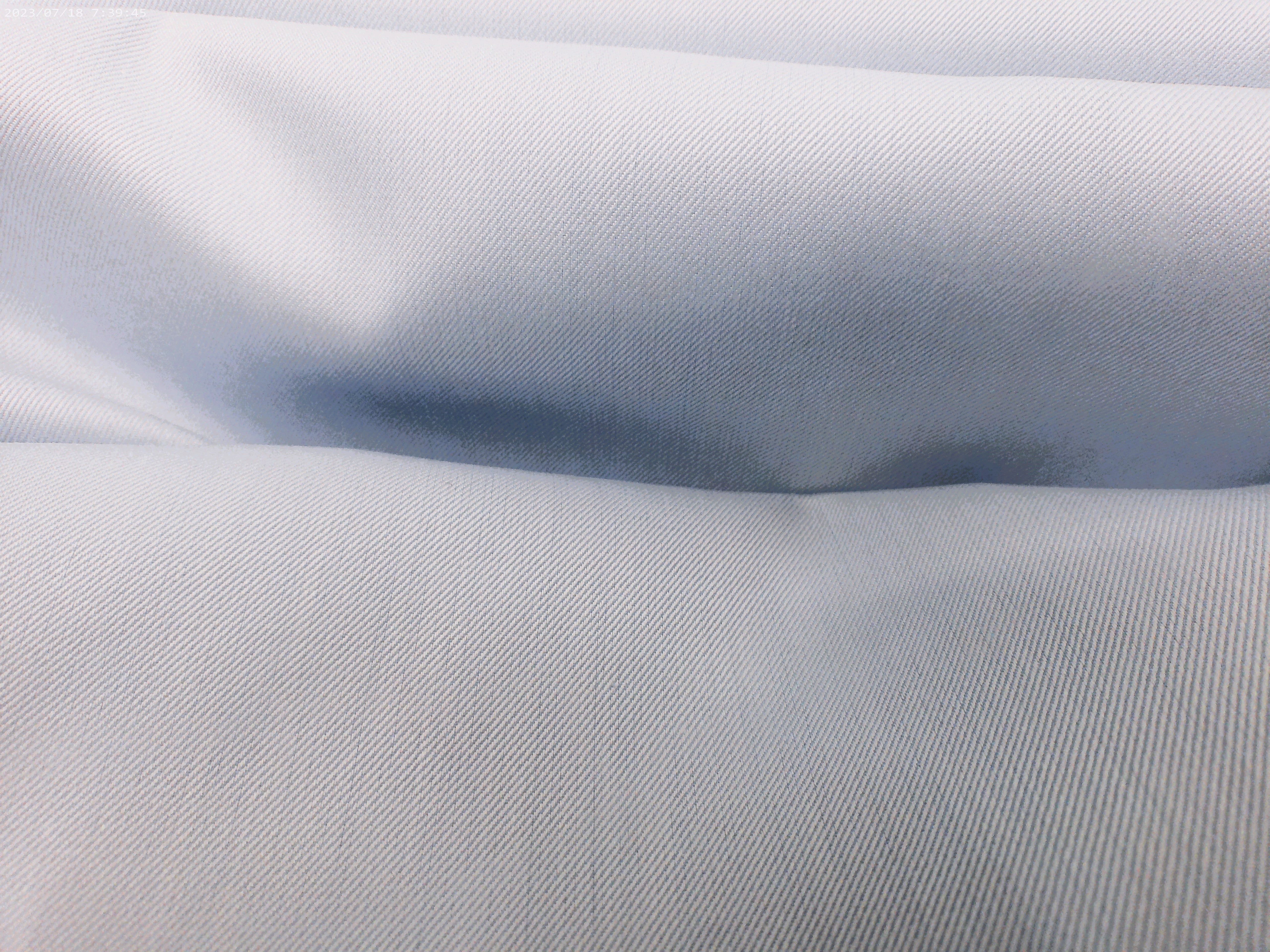 Sky Blue Plain Egyptian Cotton Dresses Shirting