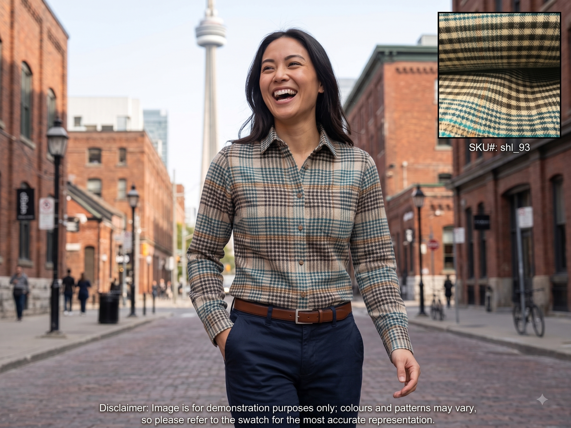 Multicolour Check Cotton Shirting