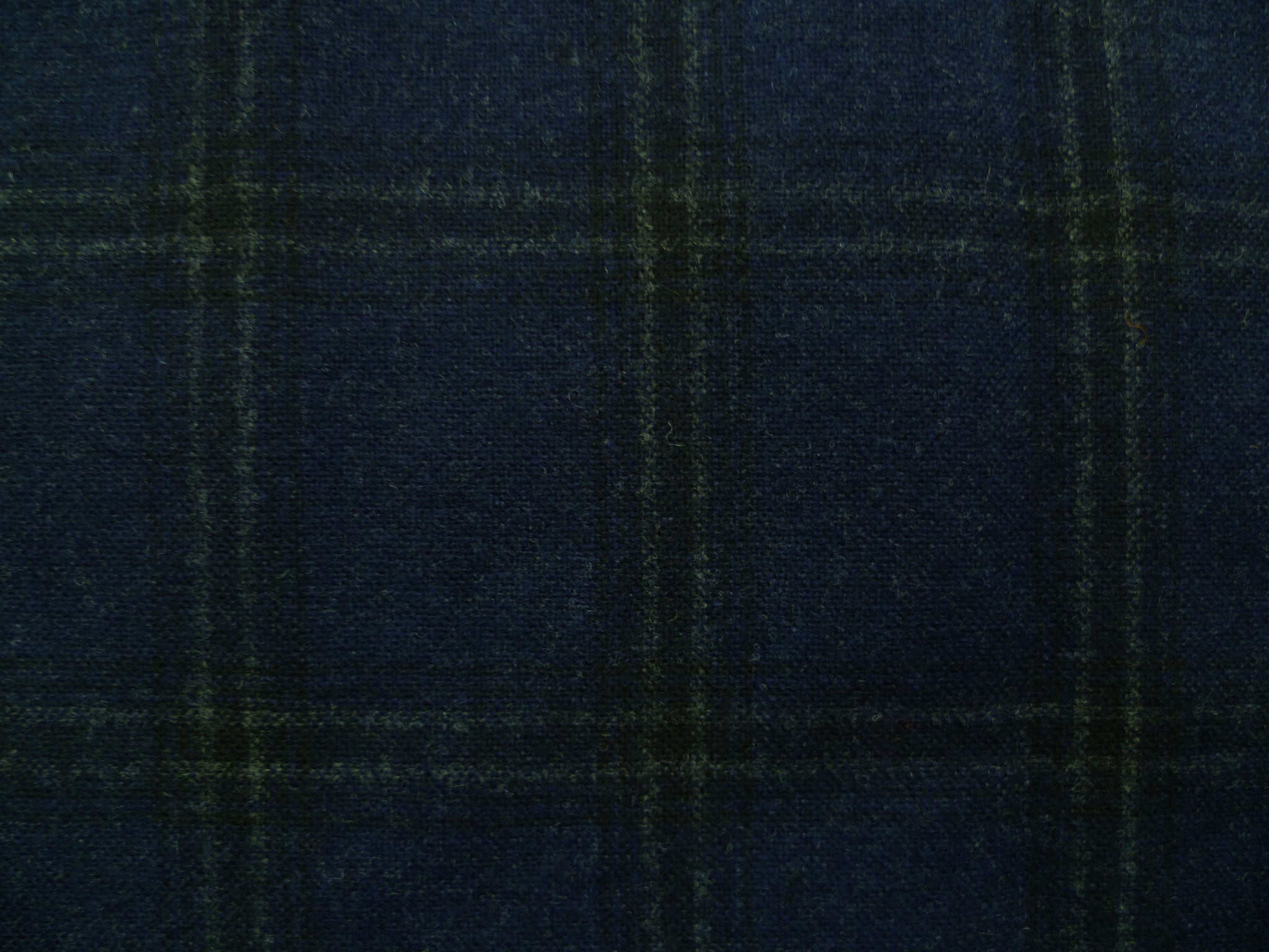 Navy, Black and Light Grey Overchecked Lambswool