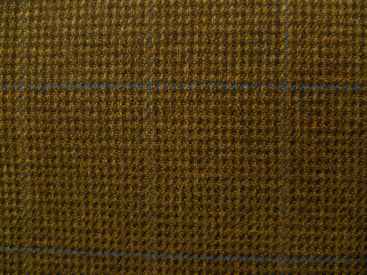 Mixed Brown Neatcheck and Blue Overchecked Wool   Special Offer