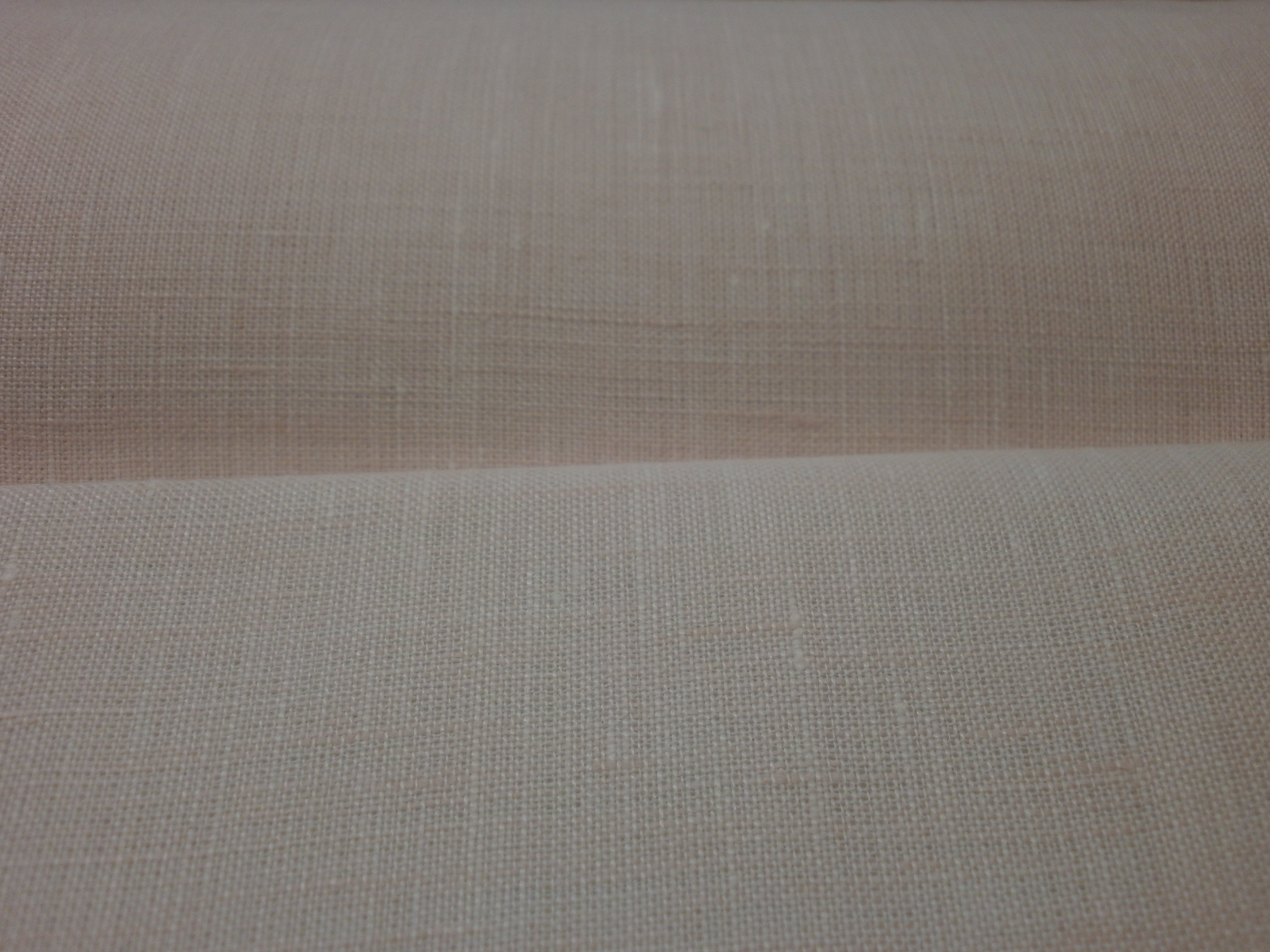 Baby Pink Plain Linen Shirting