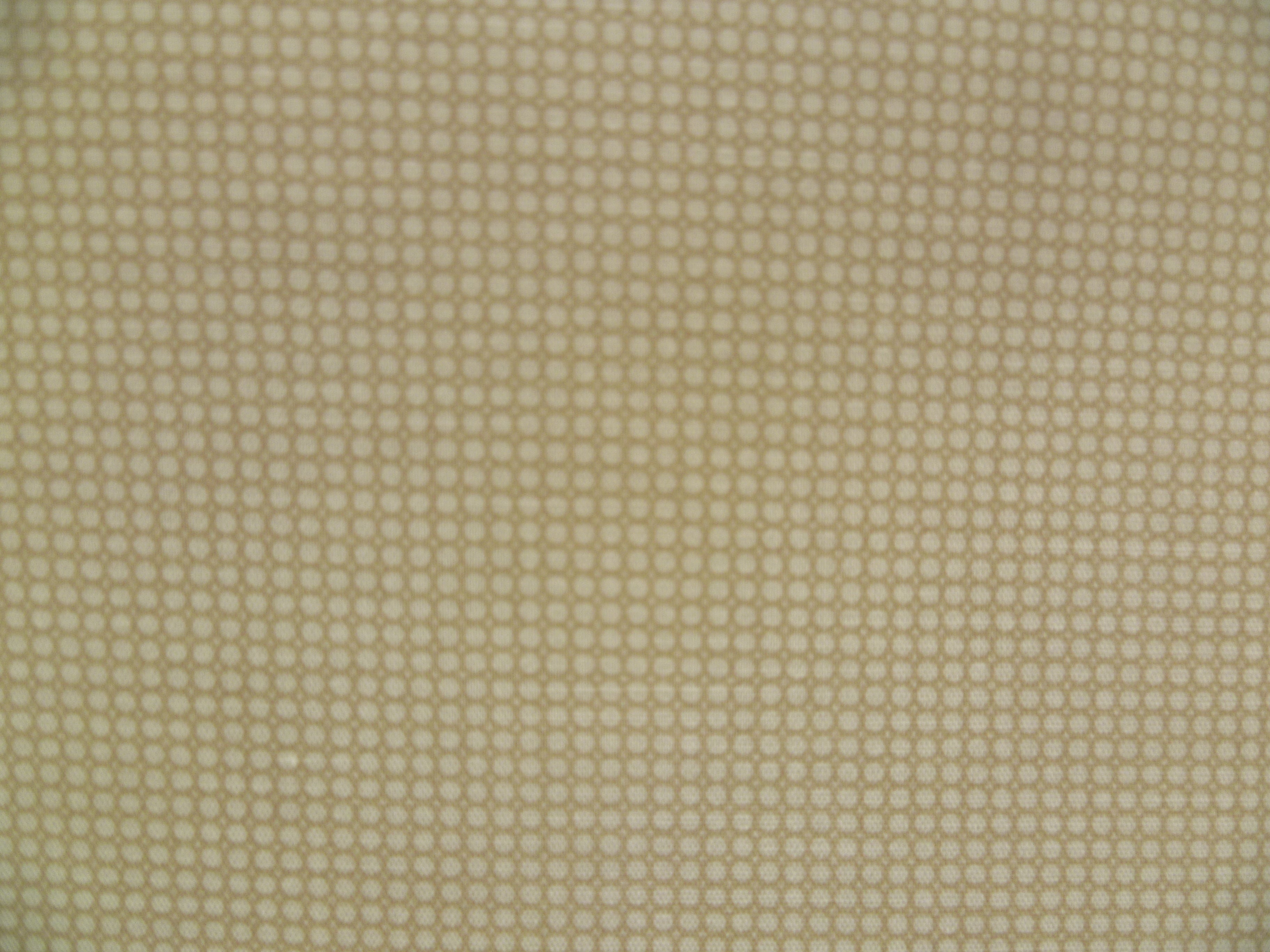 Beige Birdseye Cotton Shirting