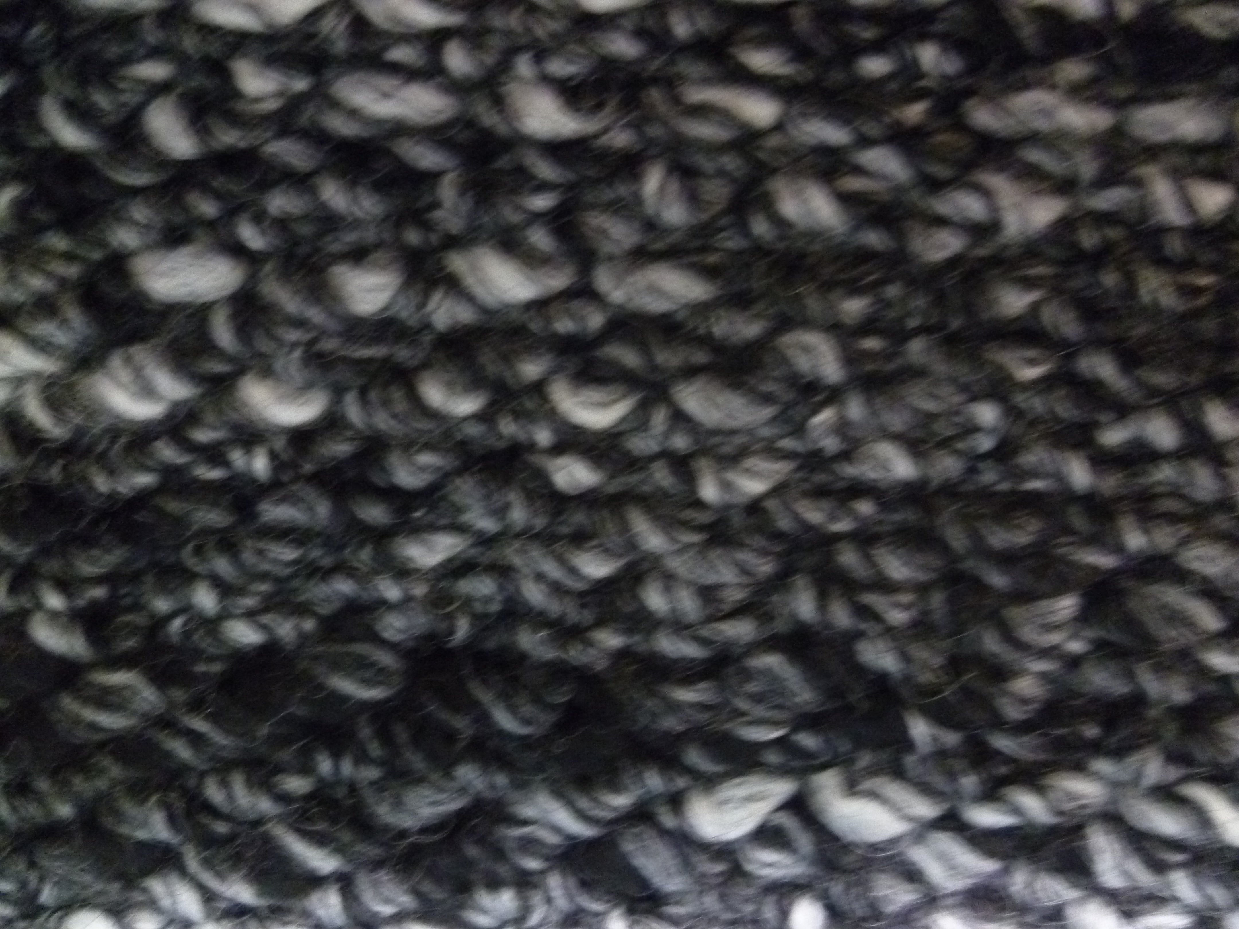 Black Grey Plain Wool Coating Blazer
