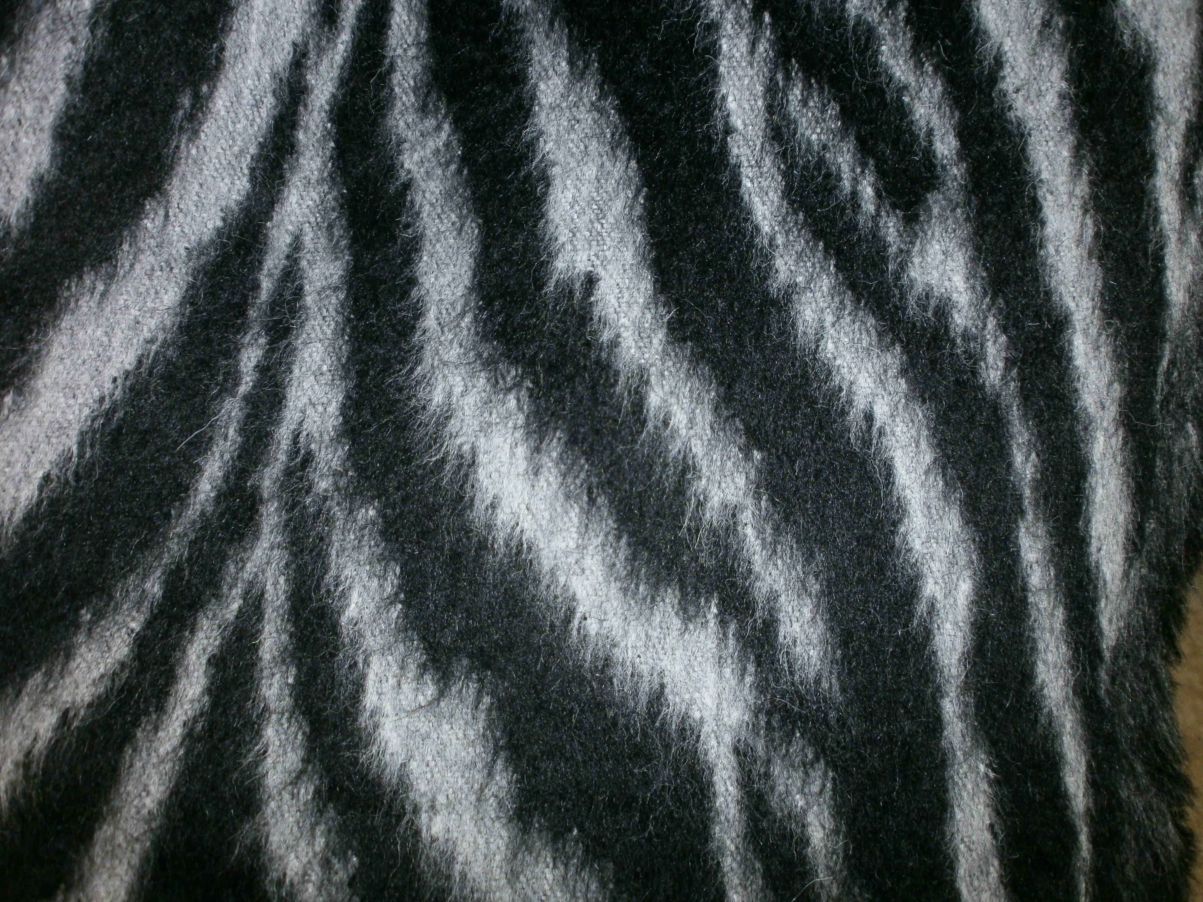 Black Grey Stripe Cashmere Mohair Blazer Coating