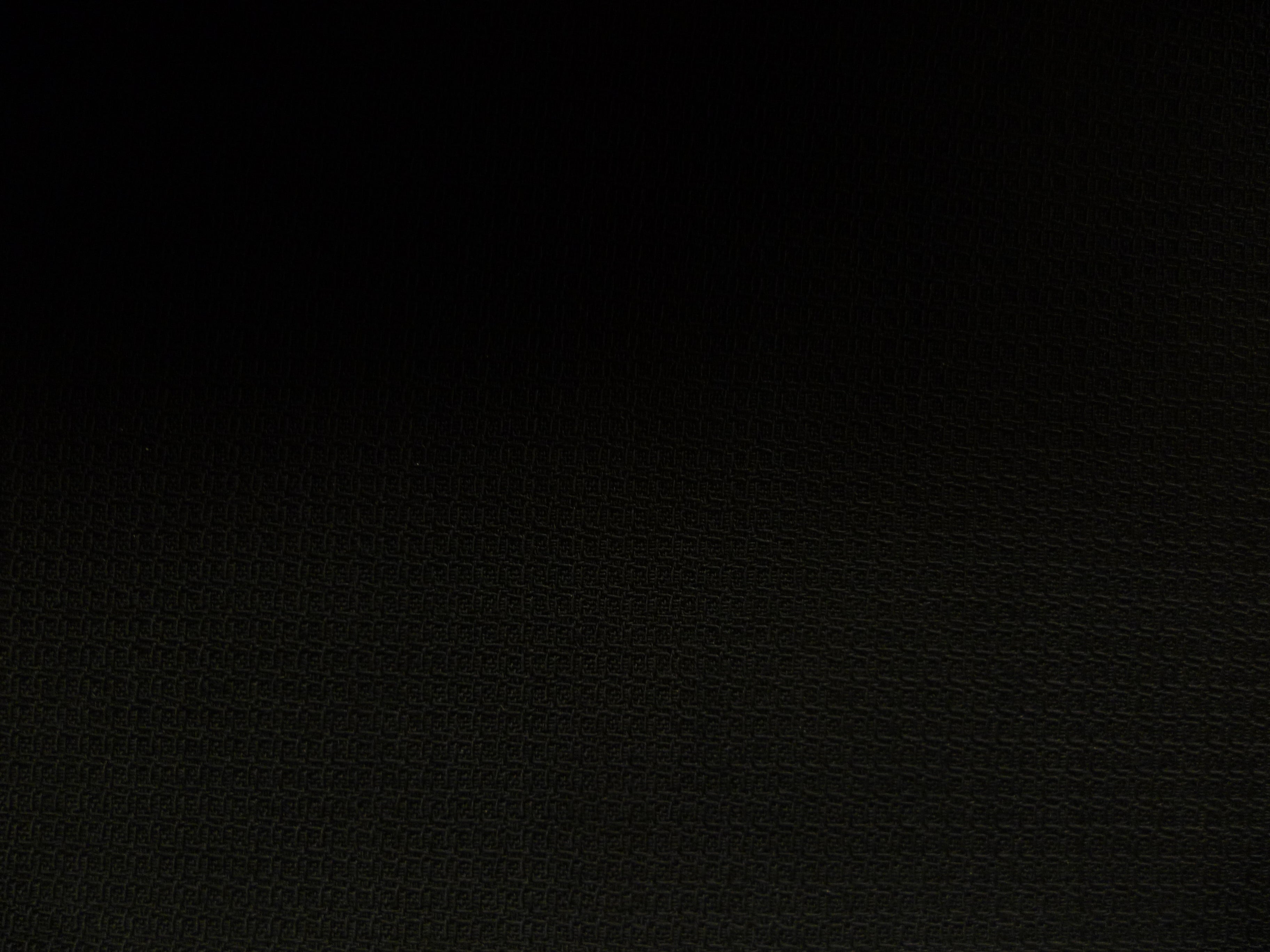 Black Plain Wool Suiting