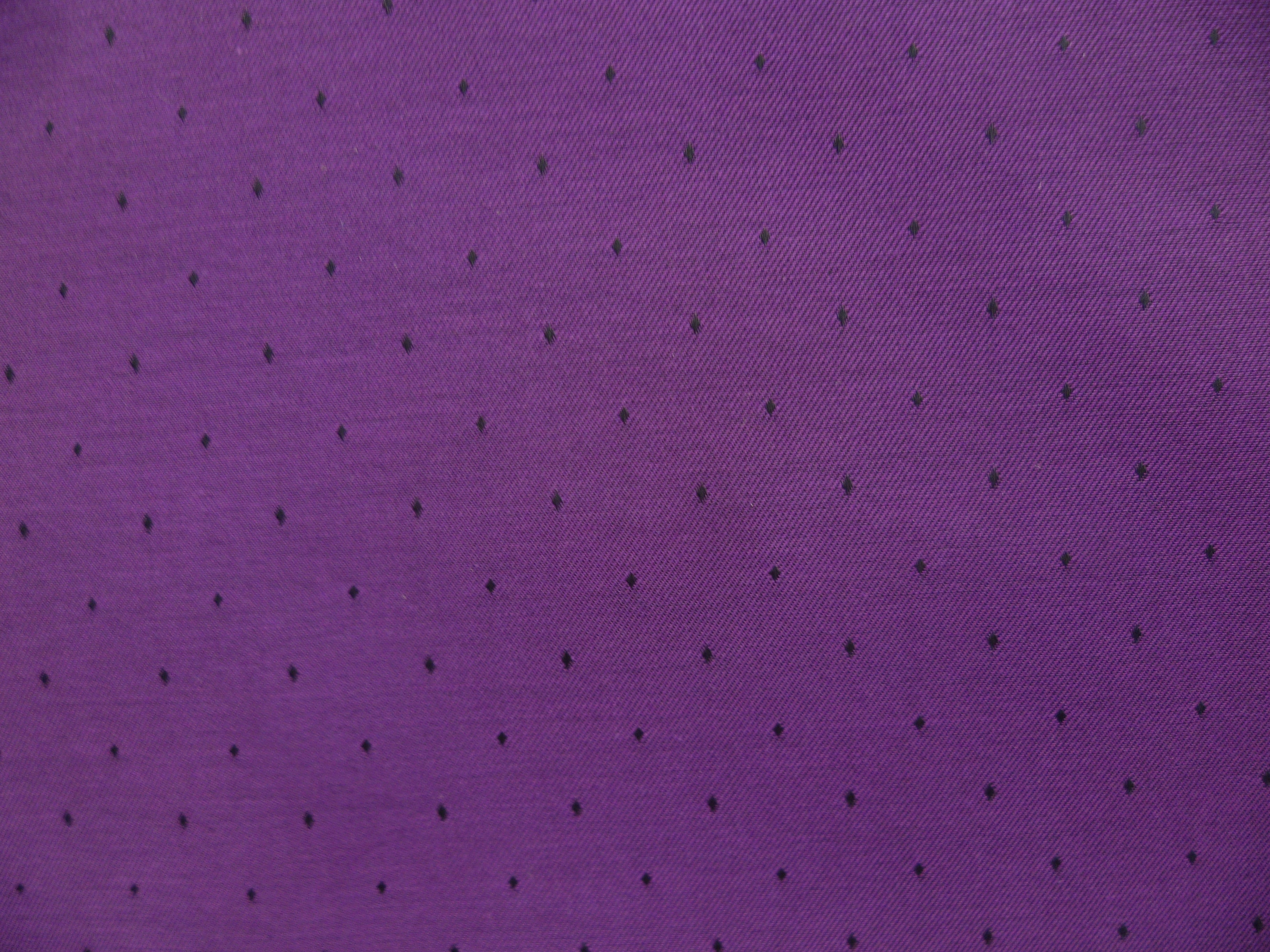 Black Purple Pin Dot Cotton Dresses Shirting