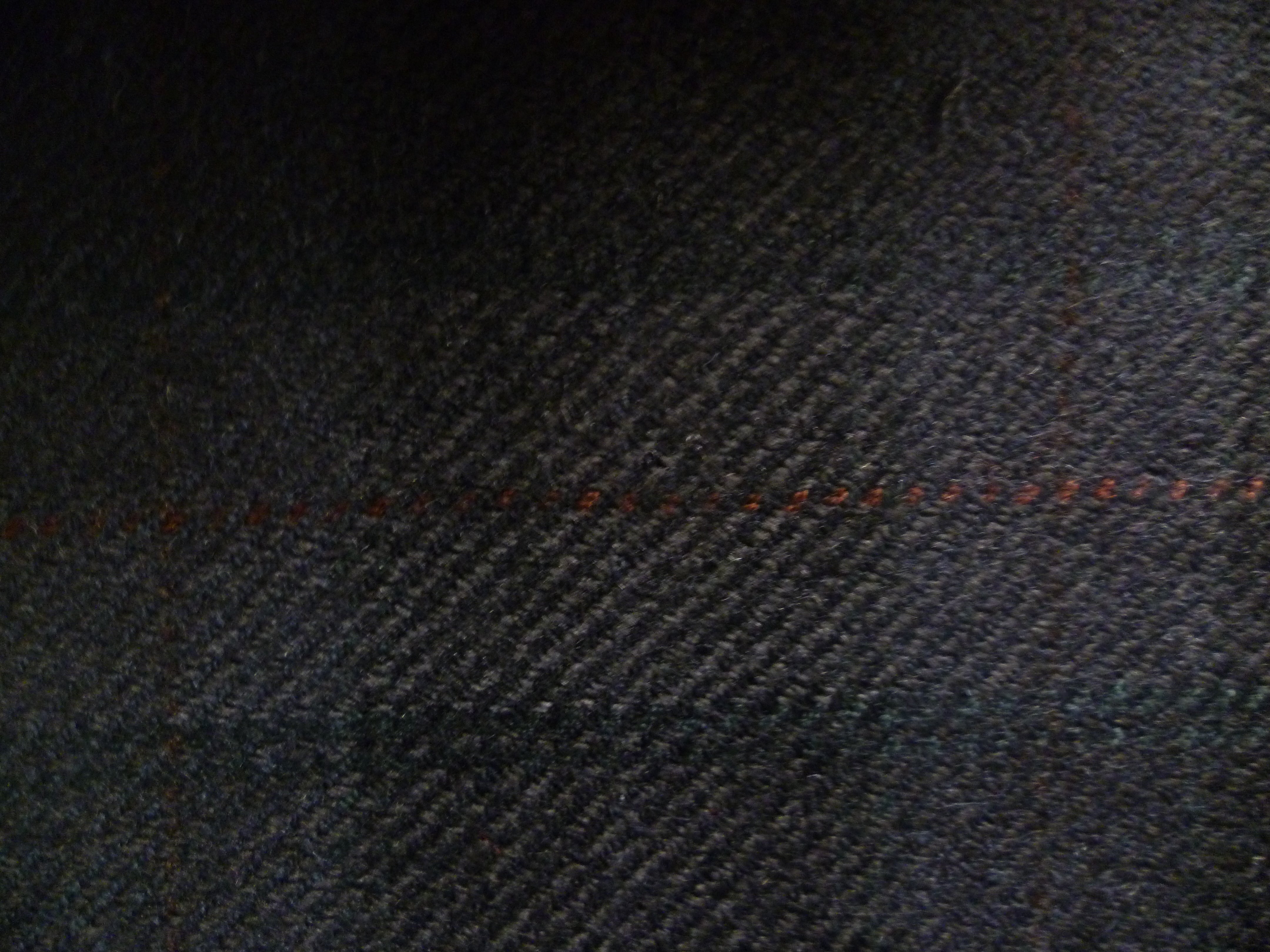 Black Red Check Wool Cashmere Blazer