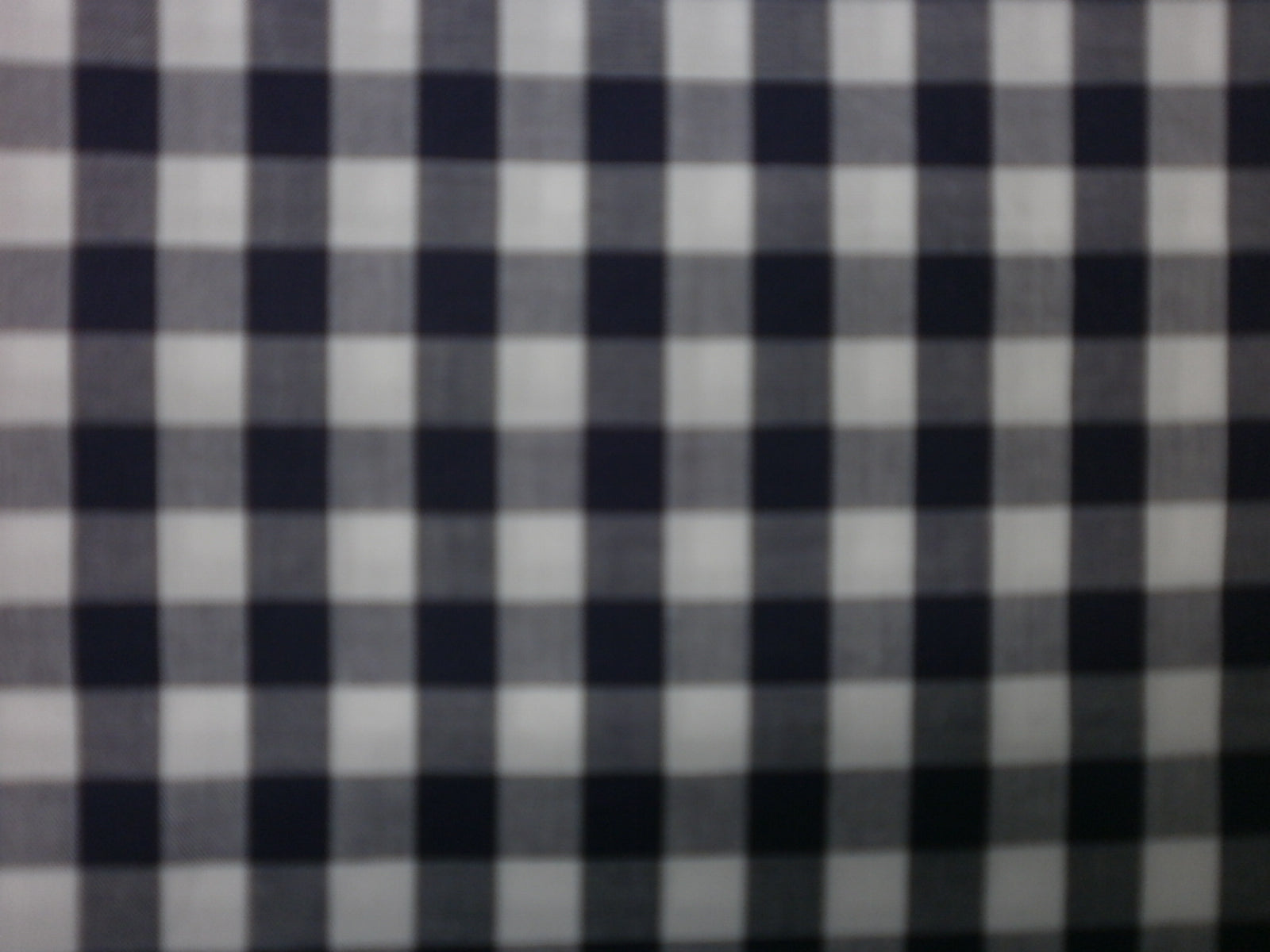 Black White Check Cotton Dresses Shirting