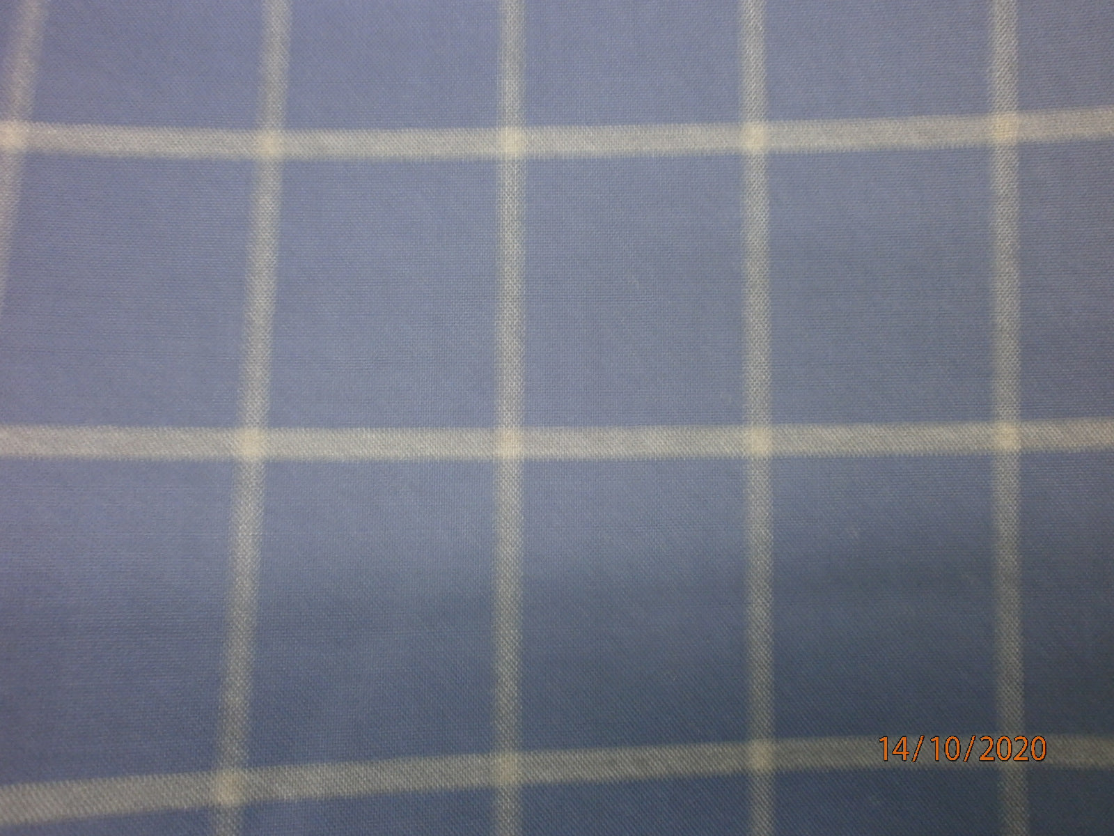 Blue Green Check Wool Blazer Suiting