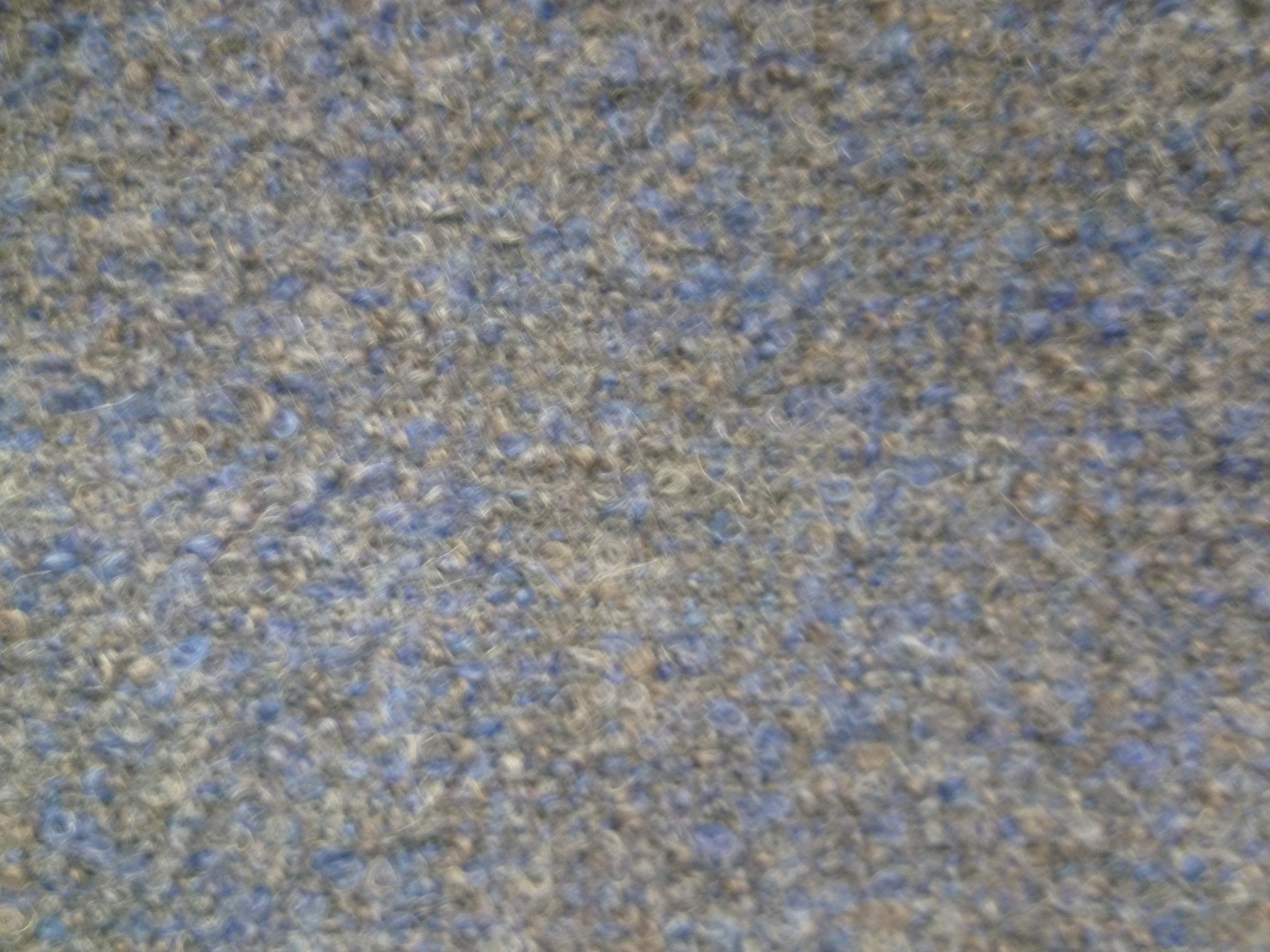 Blue Grey Plain Wool Cashmere Blazer Suiting