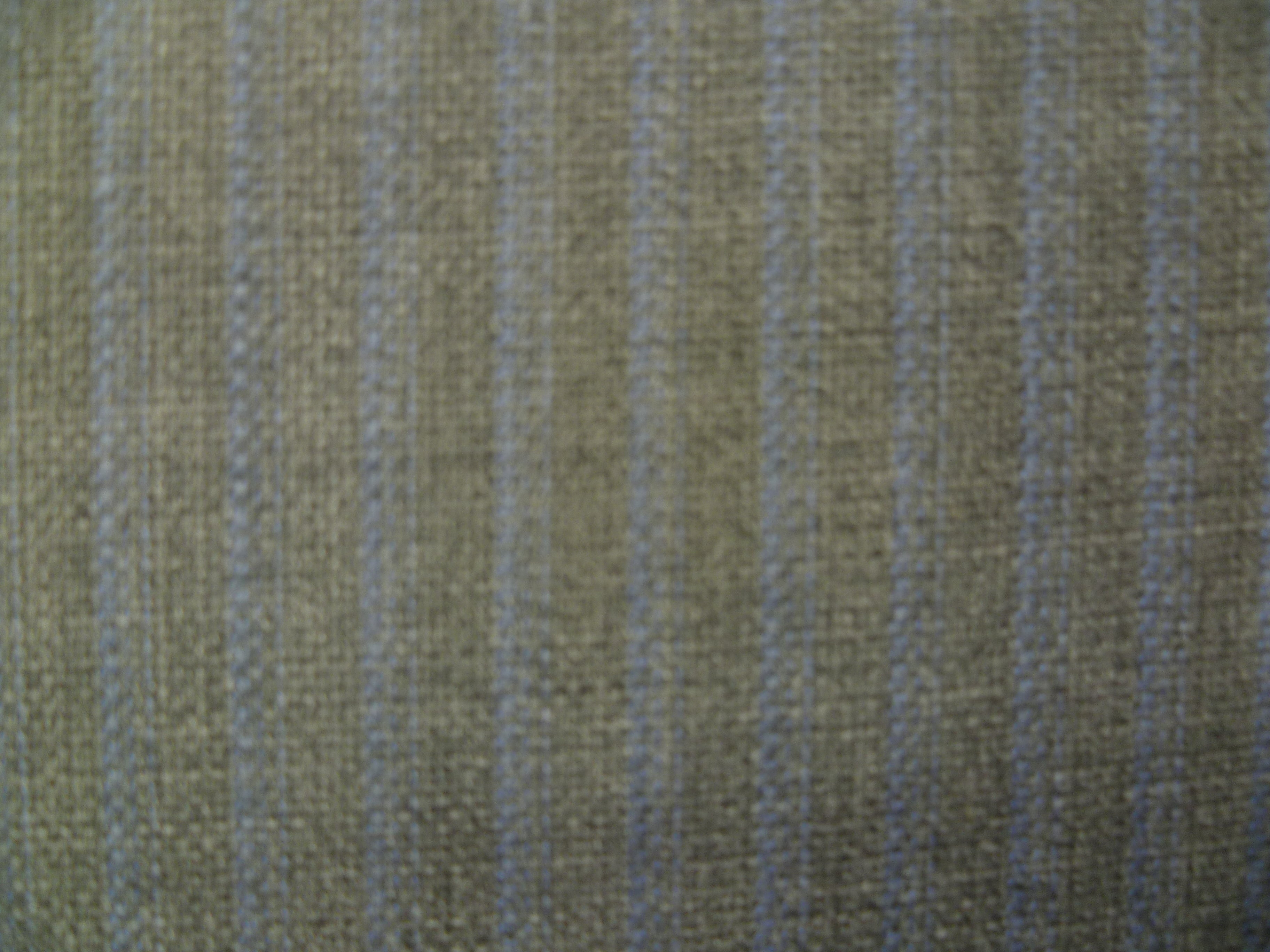 Blue Grey Stripe Wool Blazer Suiting