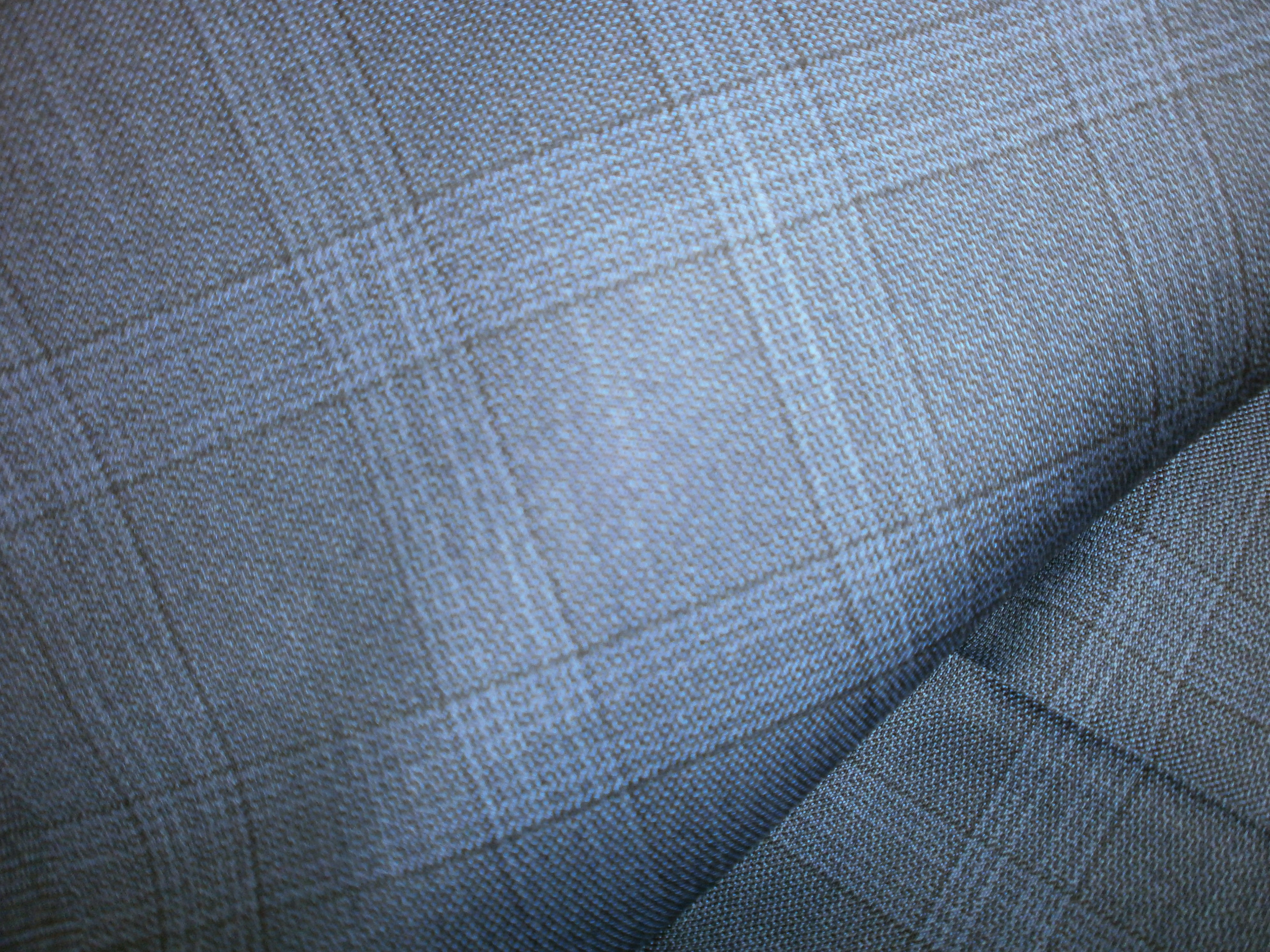 Blue Navy Check Wool Blazer Suiting