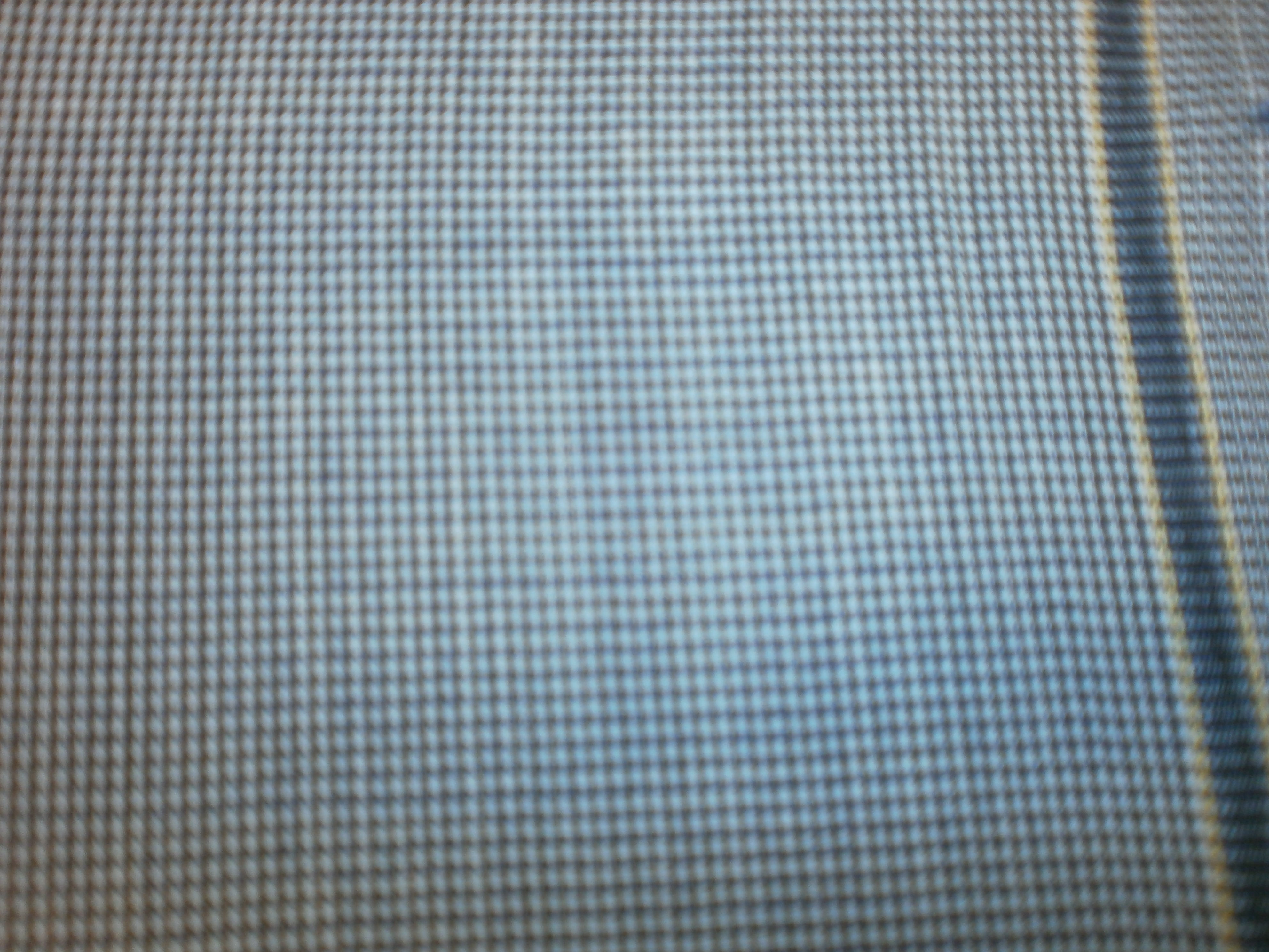 Blue Tonal Sharkskin Worsted Wool Blazer Suiting