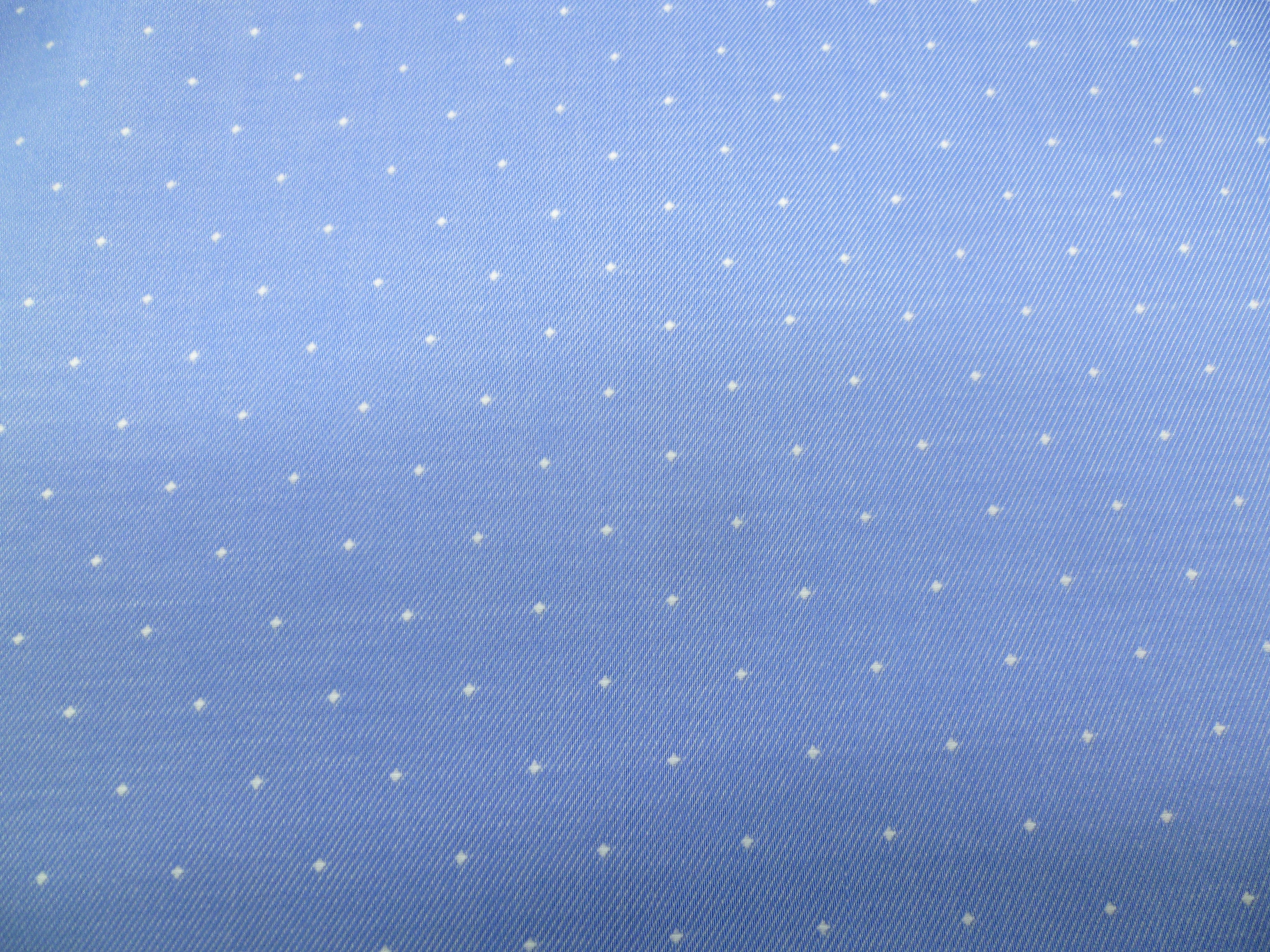 Blue White Pin Dot Cotton Dresses Shirting