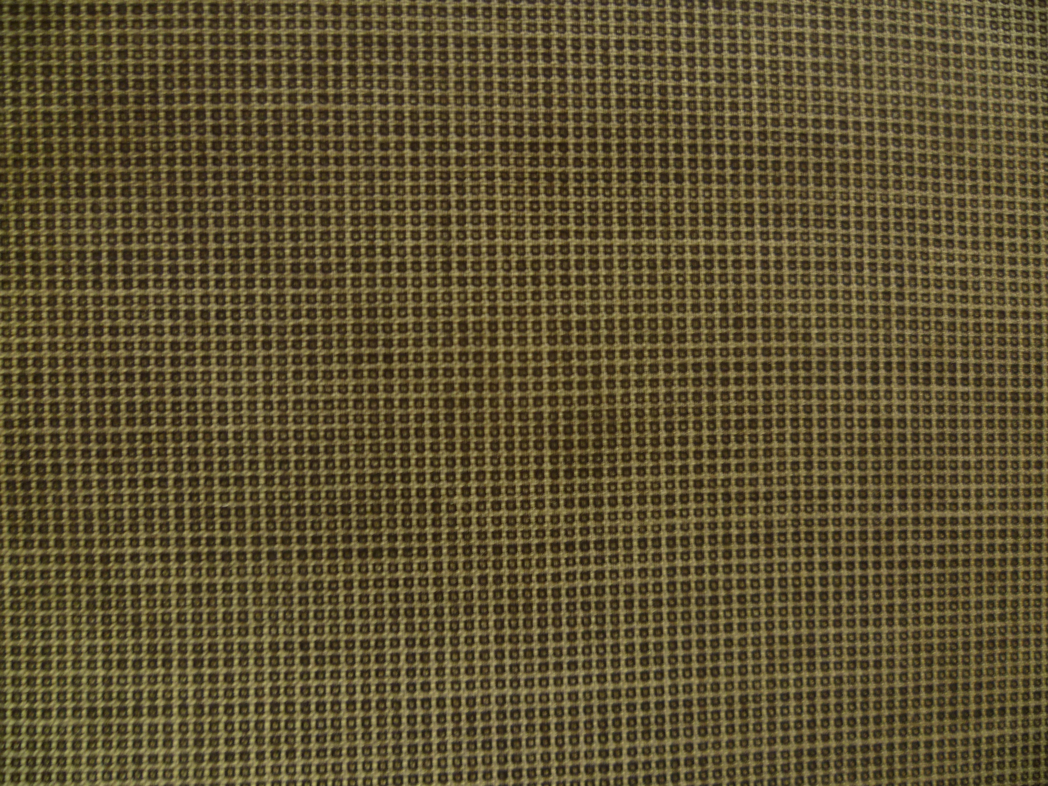 Brown Green Birdseye Wool Suiting