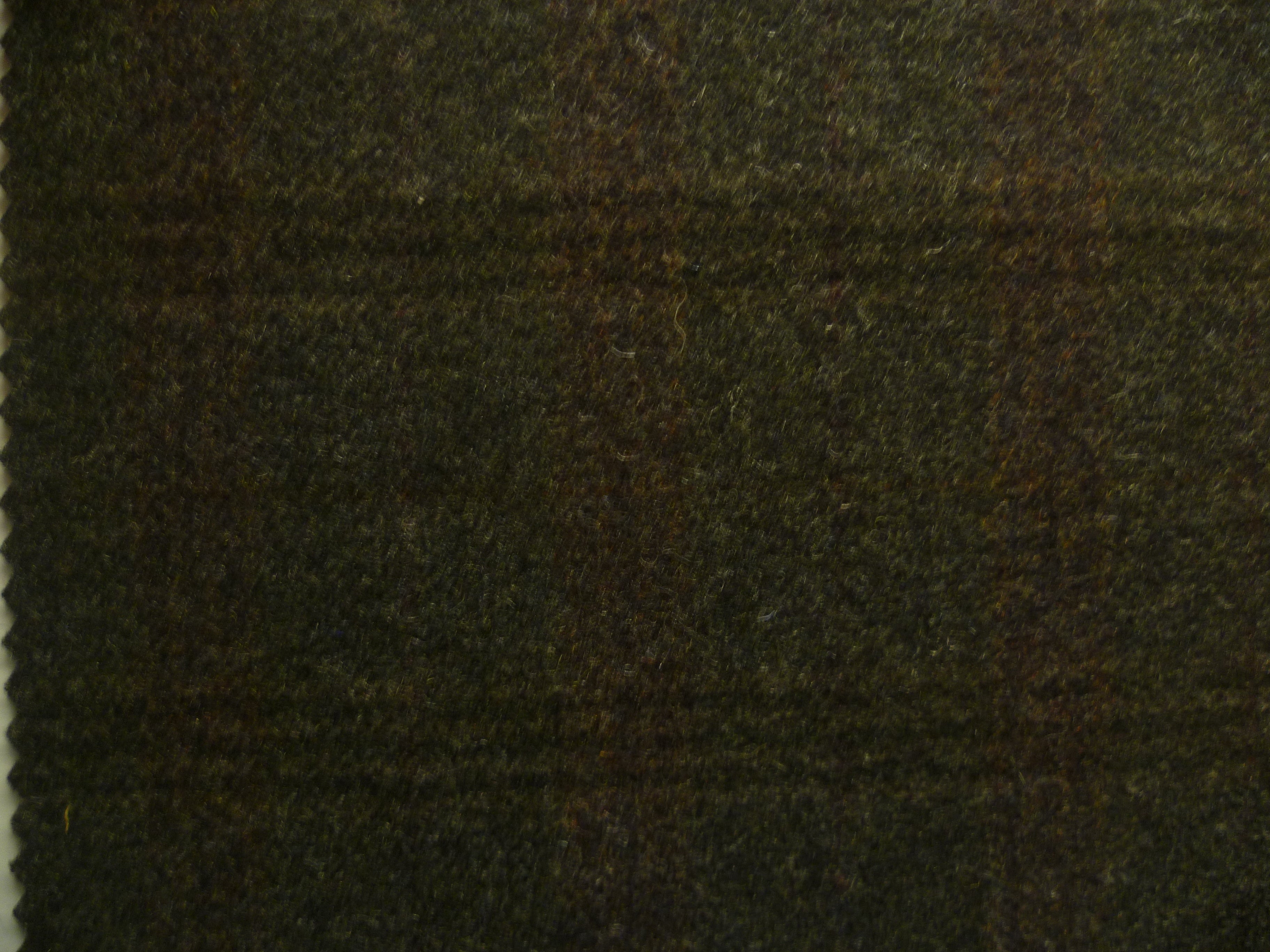 Brown Green Stripe Wool Cashmere Blazer Suiting