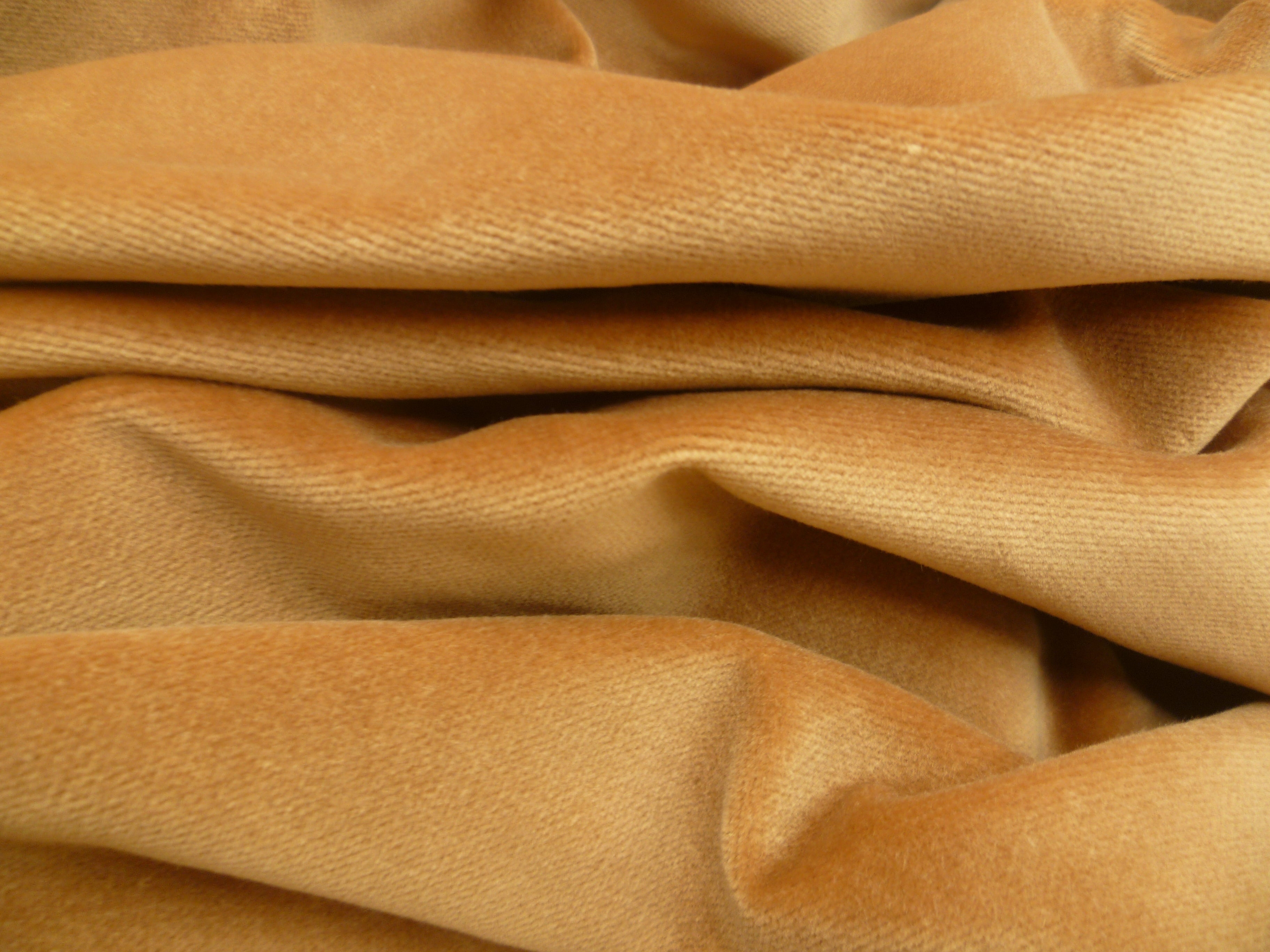Camel Brown Plain Cotton Blazer Coating