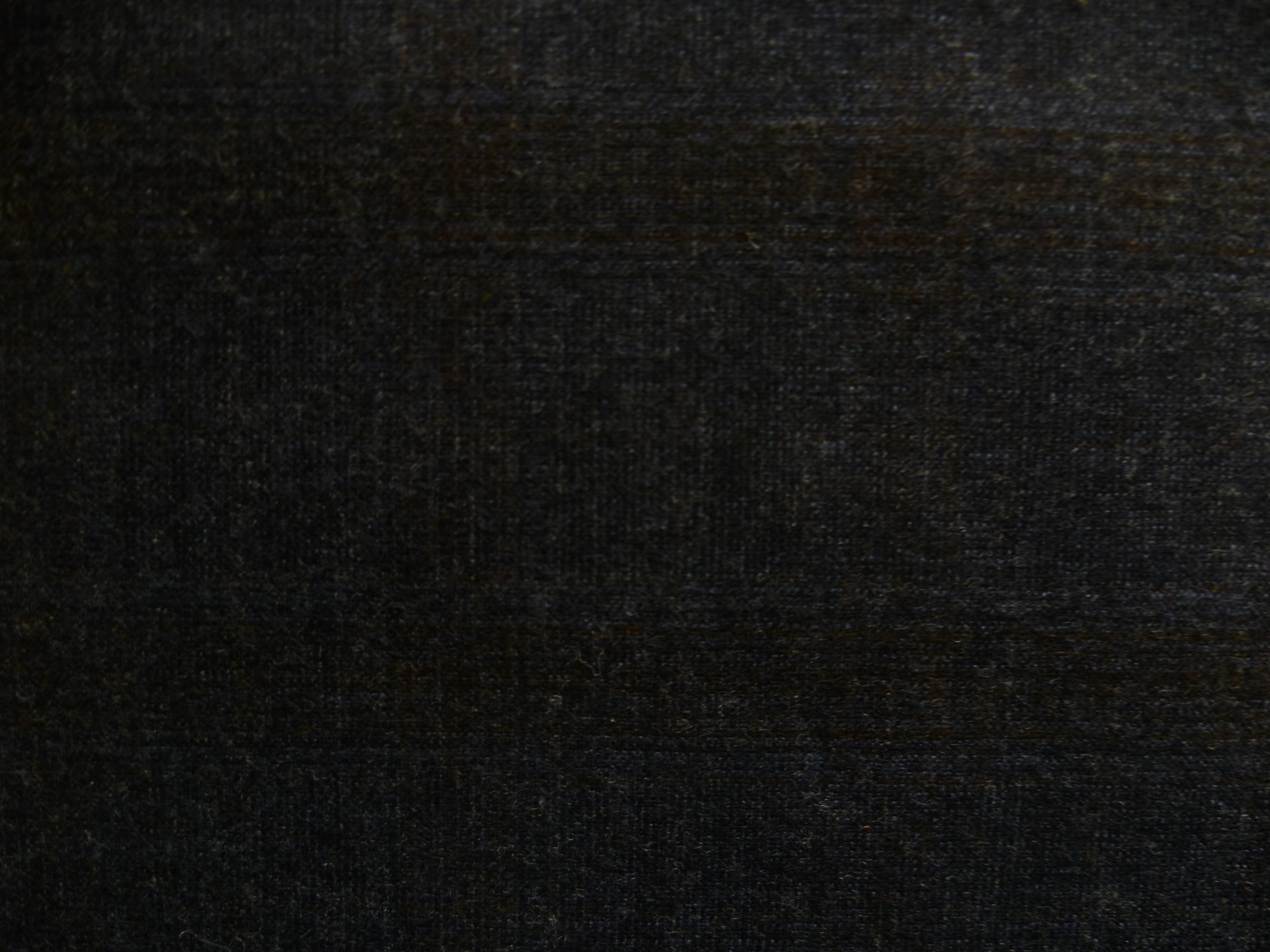 Charcoal Grey Brown Check Worsted Wool Blazer Suiting