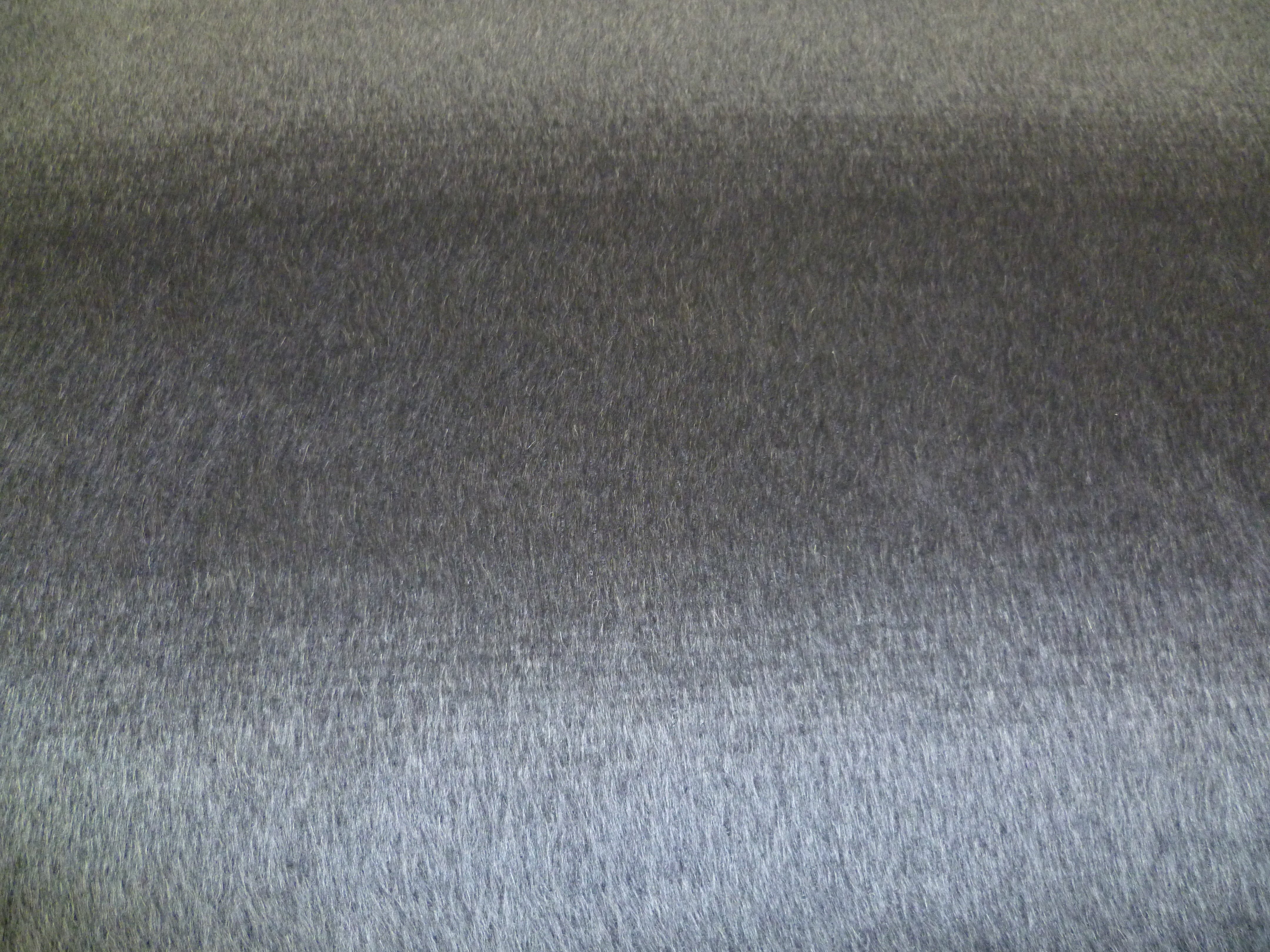 Charcoal Grey Cashmere Mohair Coating