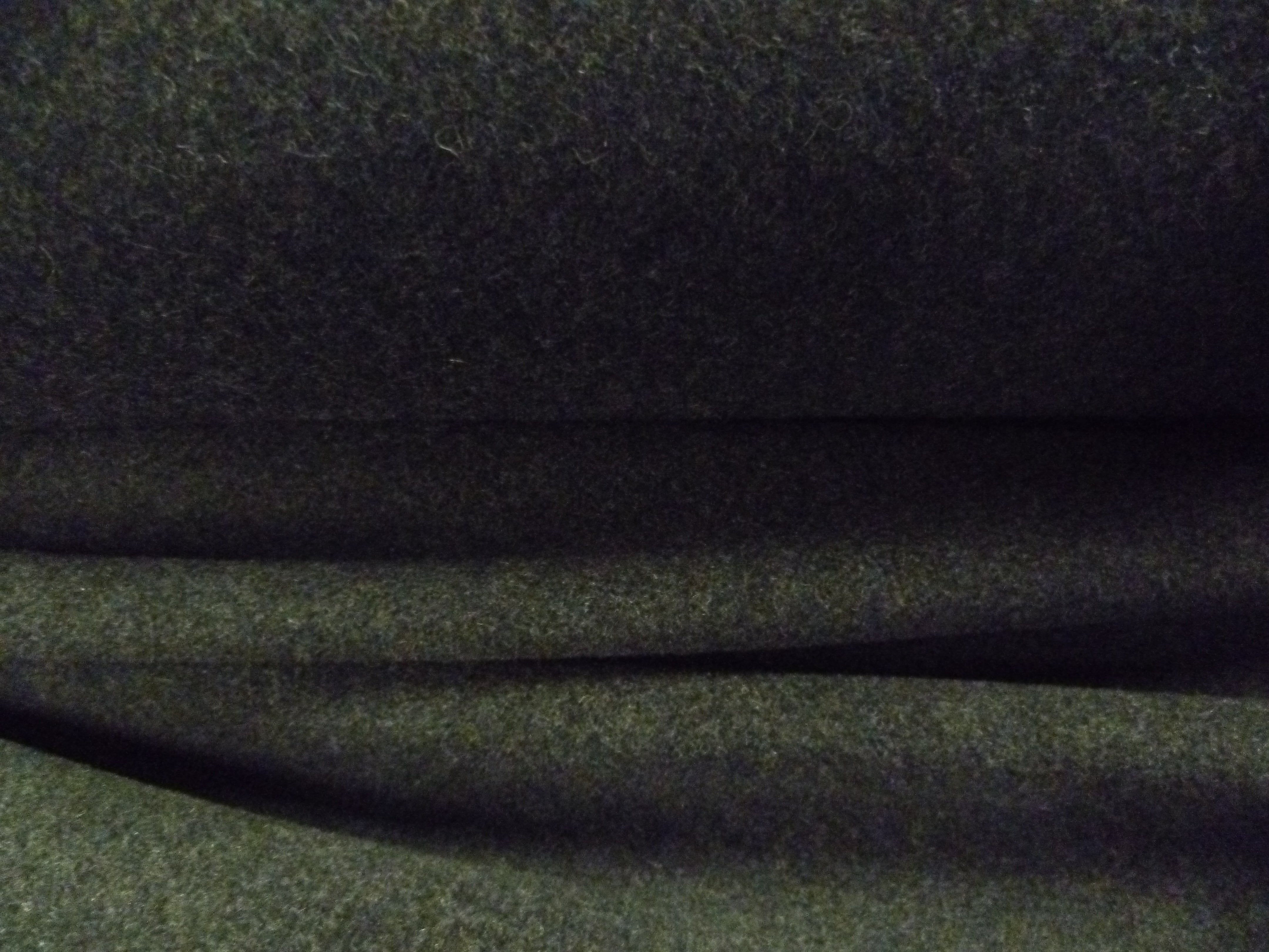 Charcoal Grey Plain Wool Coating