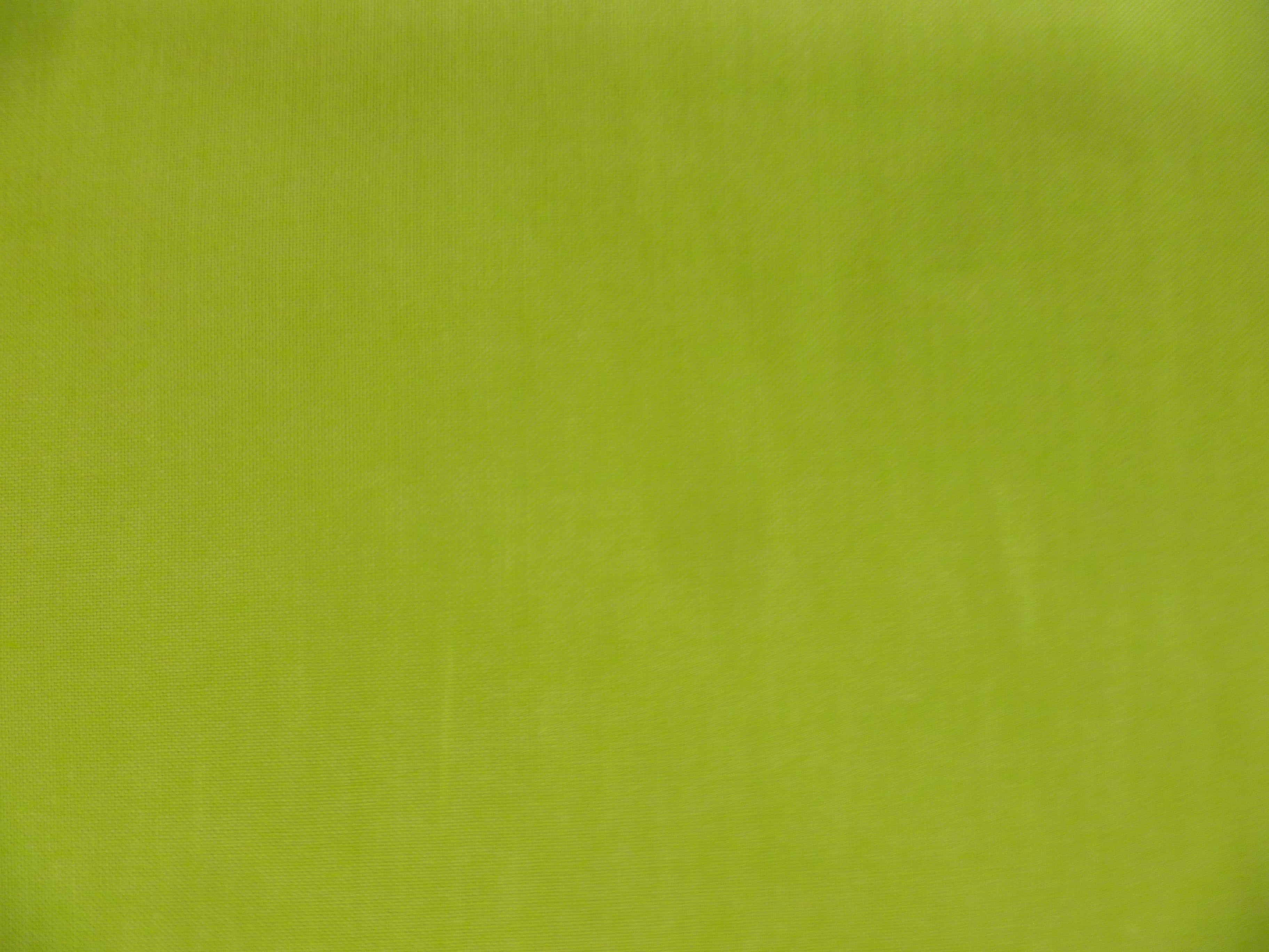Chartreuse Green Plain Cotton Shirting