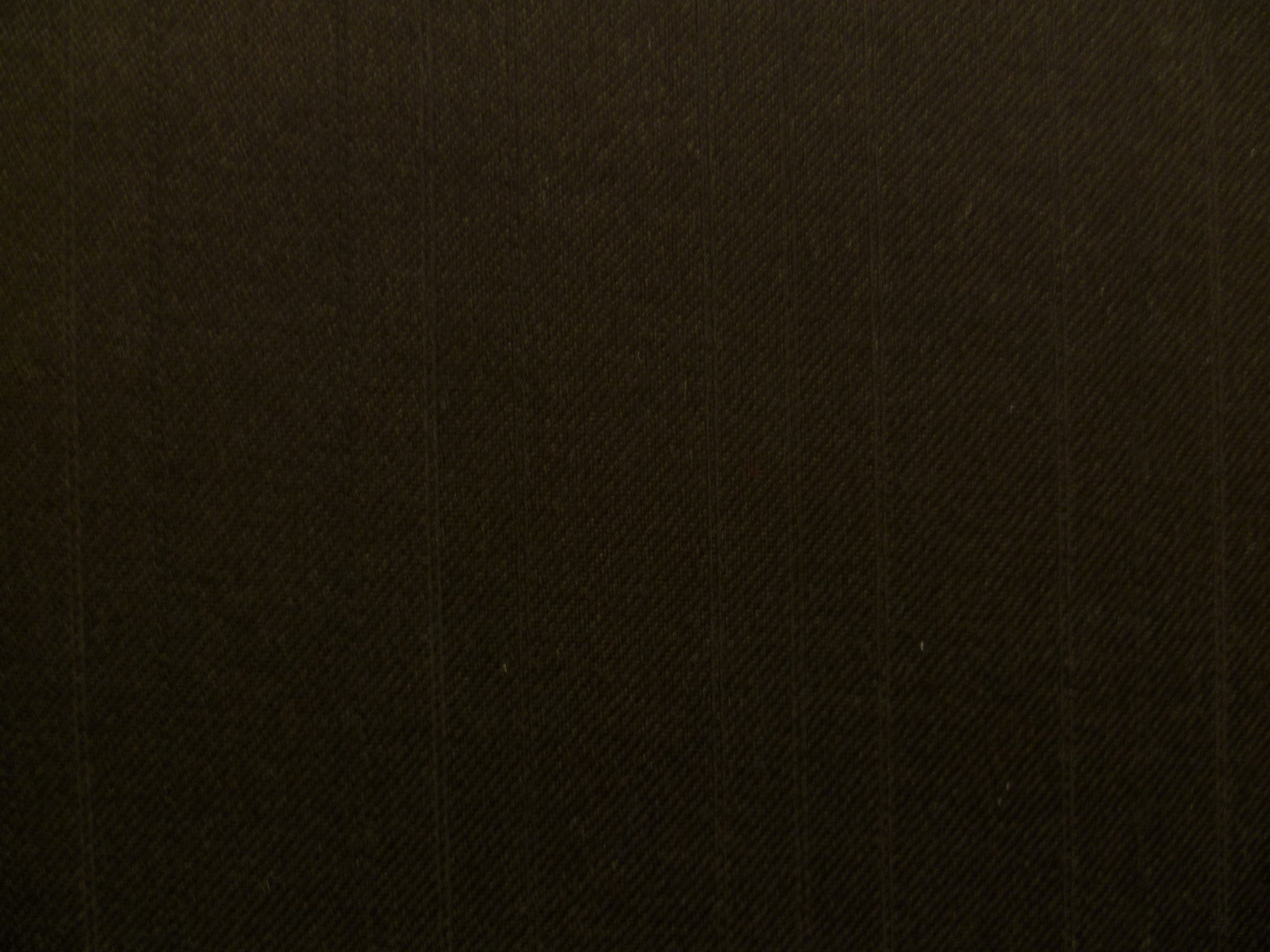 Chocolate Brown Stripe Wool Suiting