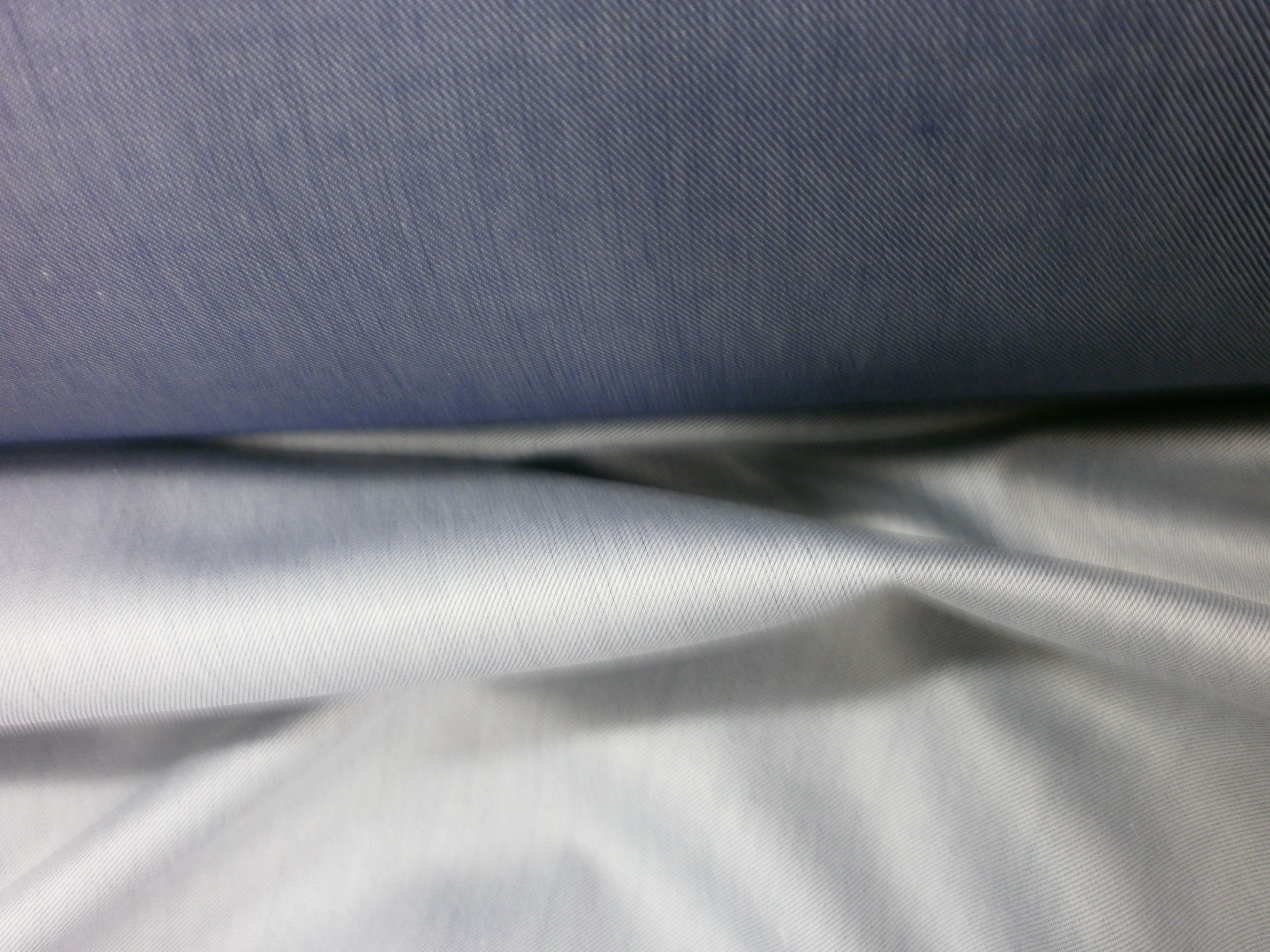 Denim Blue Plain Cotton Shirting