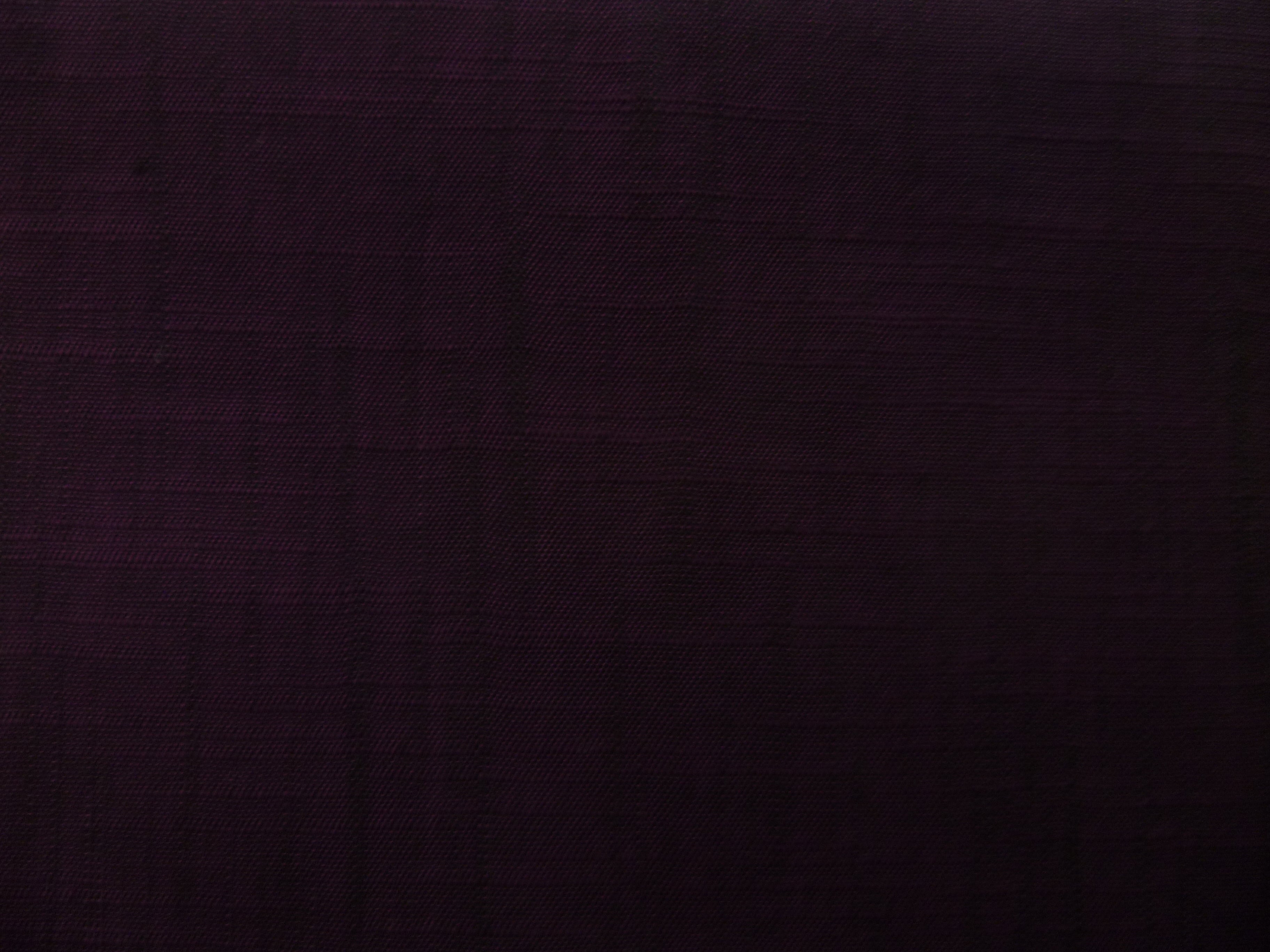 Egg Plant Purple Plain Linen Shirting