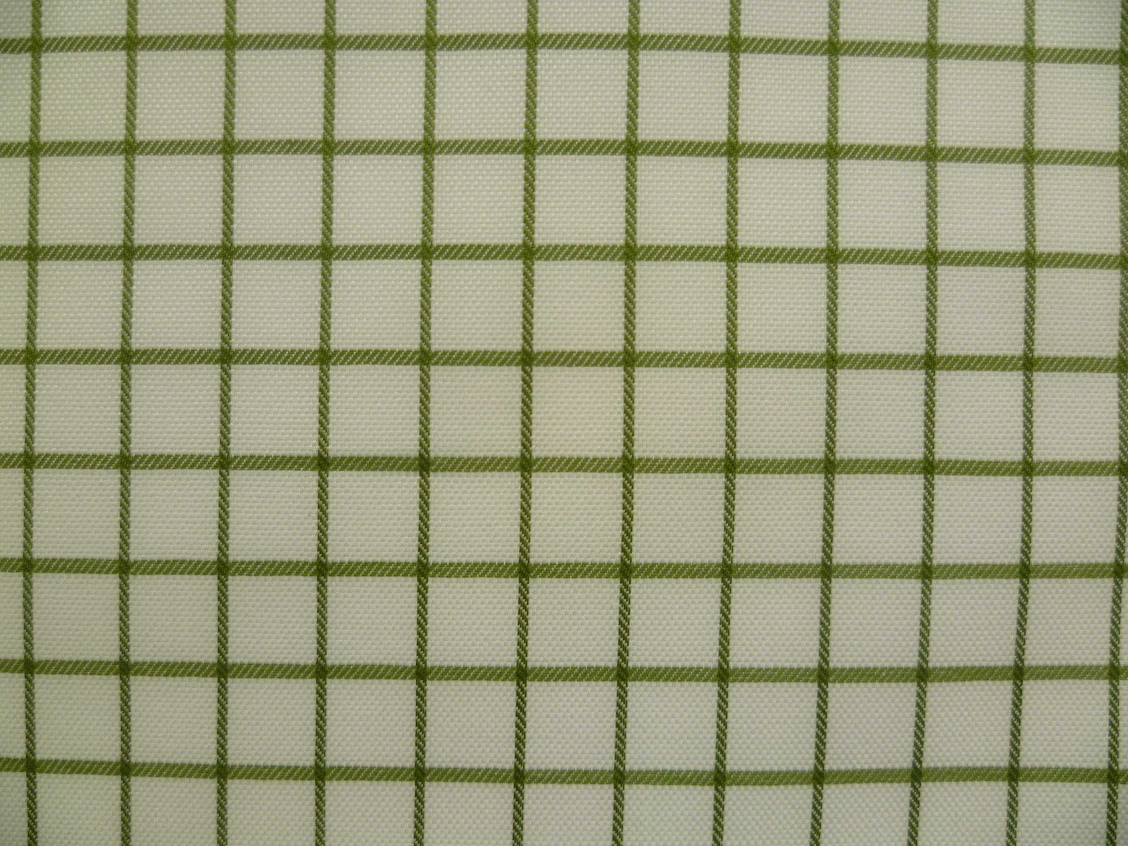 Emerald Green White Check Egyptian Cotton Shirting