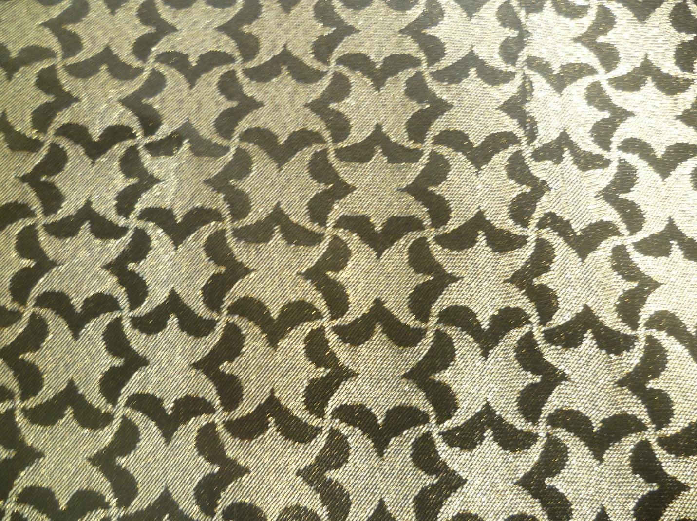 Grey Gold Jacquard Silk Viscose Formal Suiting