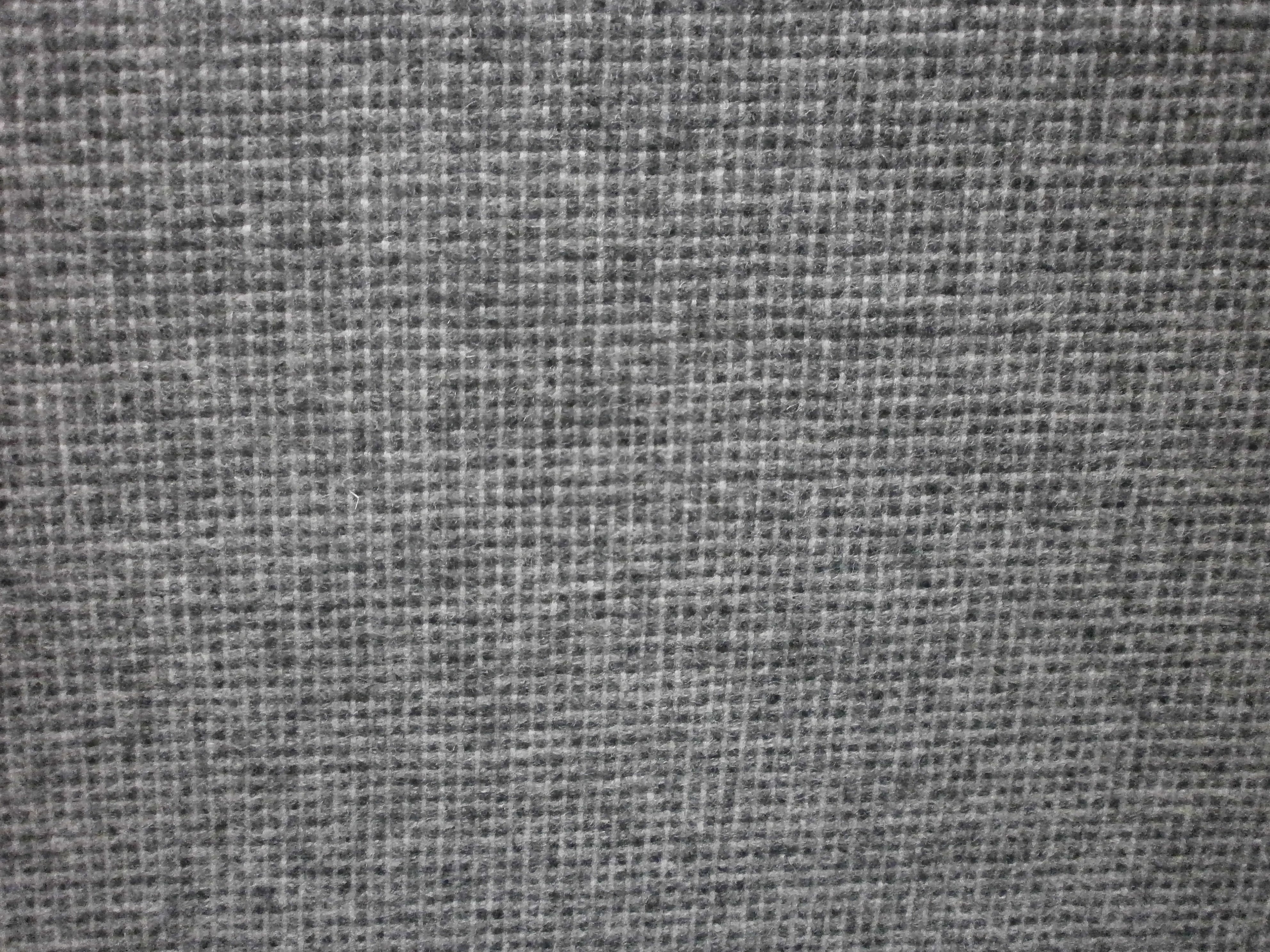Grey Tonal Check Cashmere Blazer Suiting