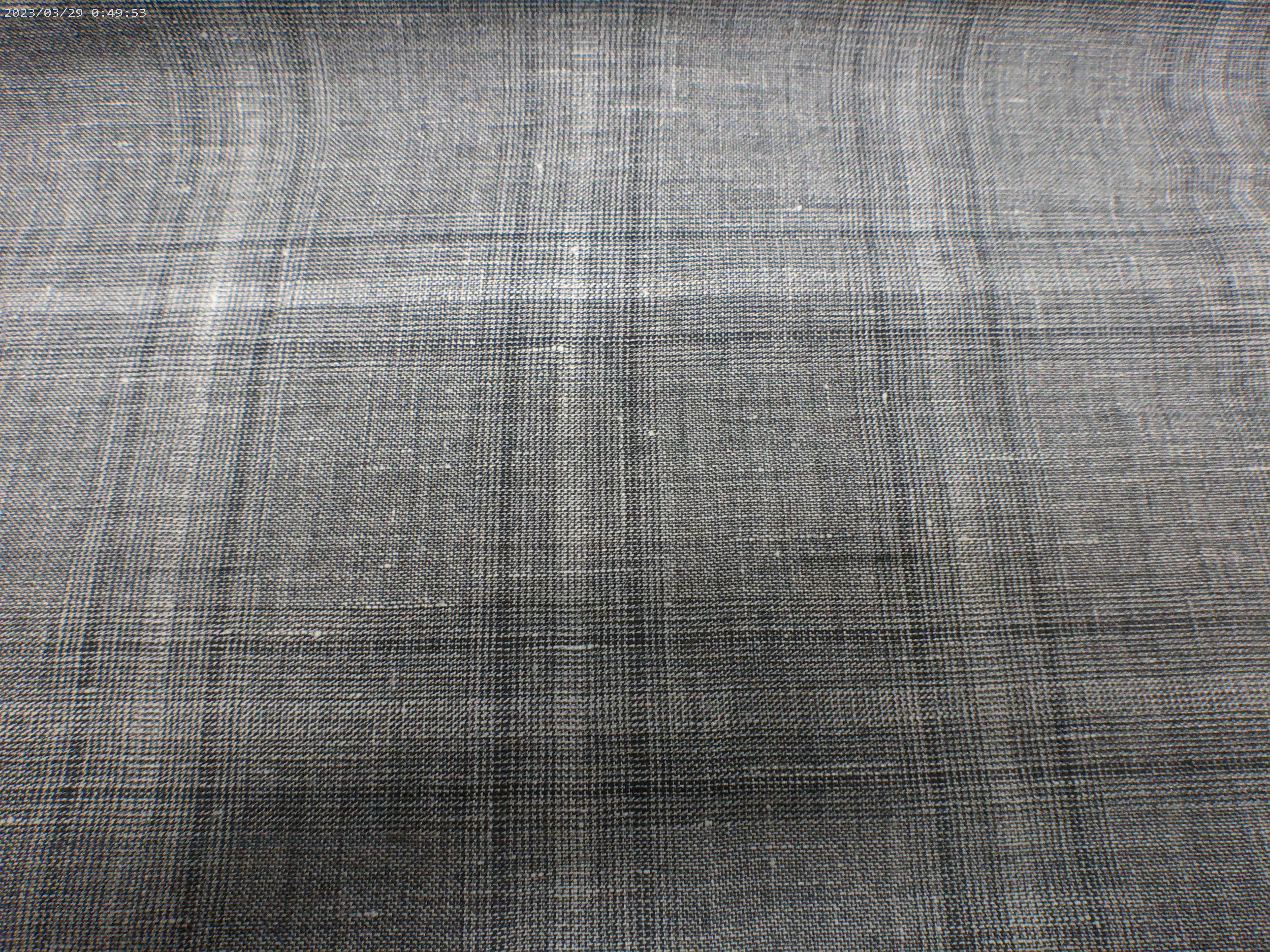 Grey Tonal Check Linen Cotton Shirting
