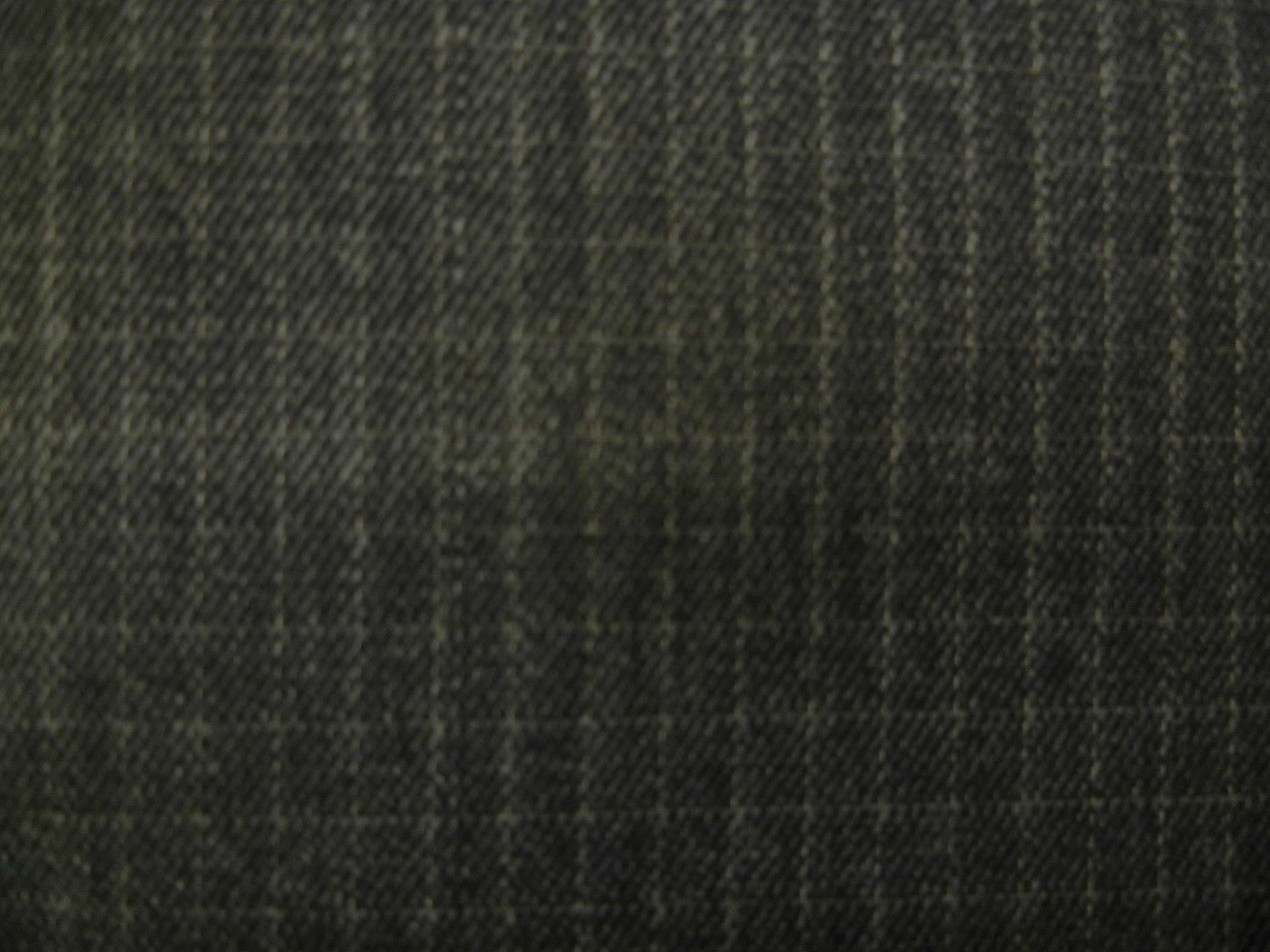 Grey Tonal Check Wool Blazer Suiting