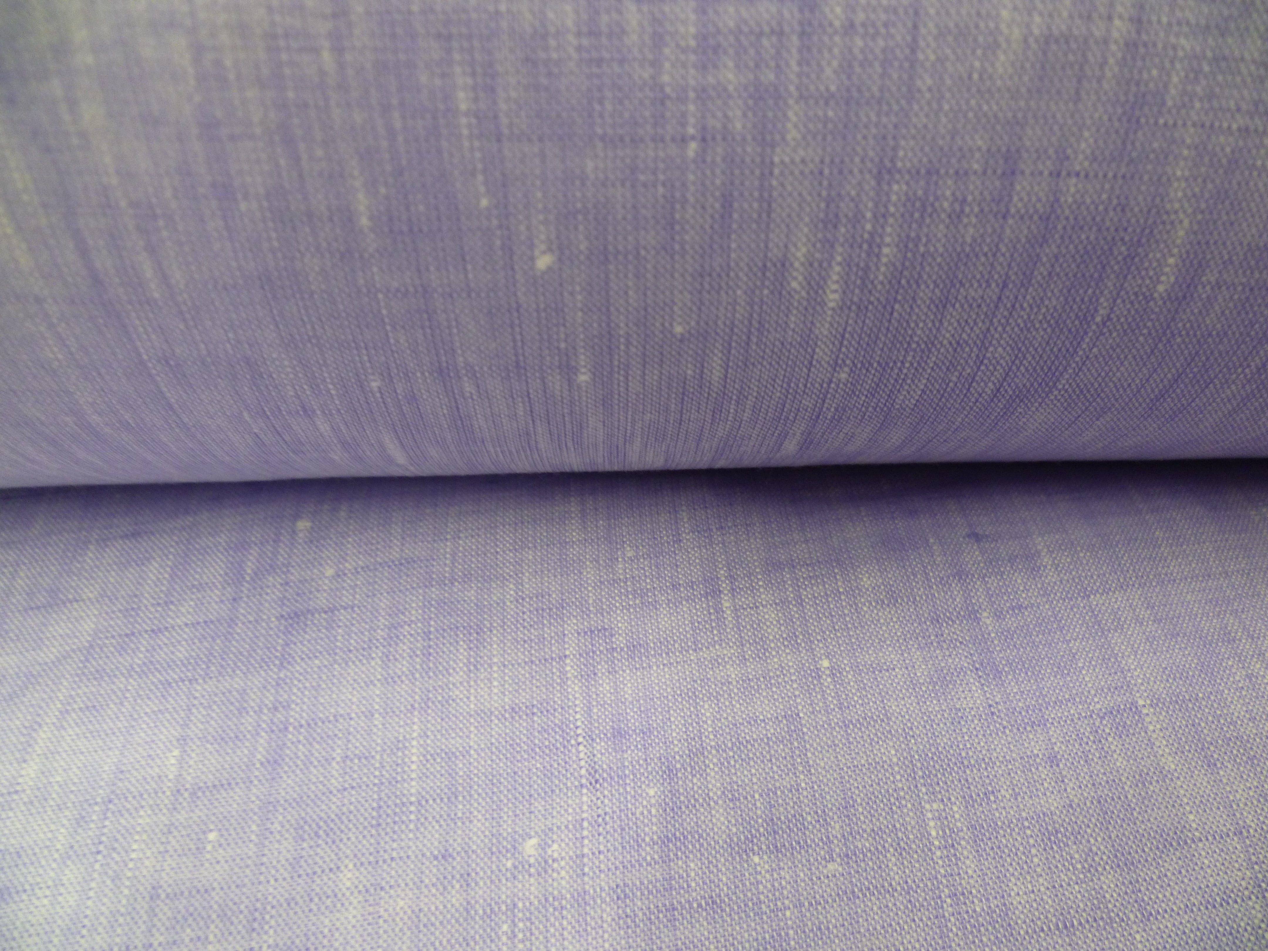 Lavander Purple Plain Linen Shirting