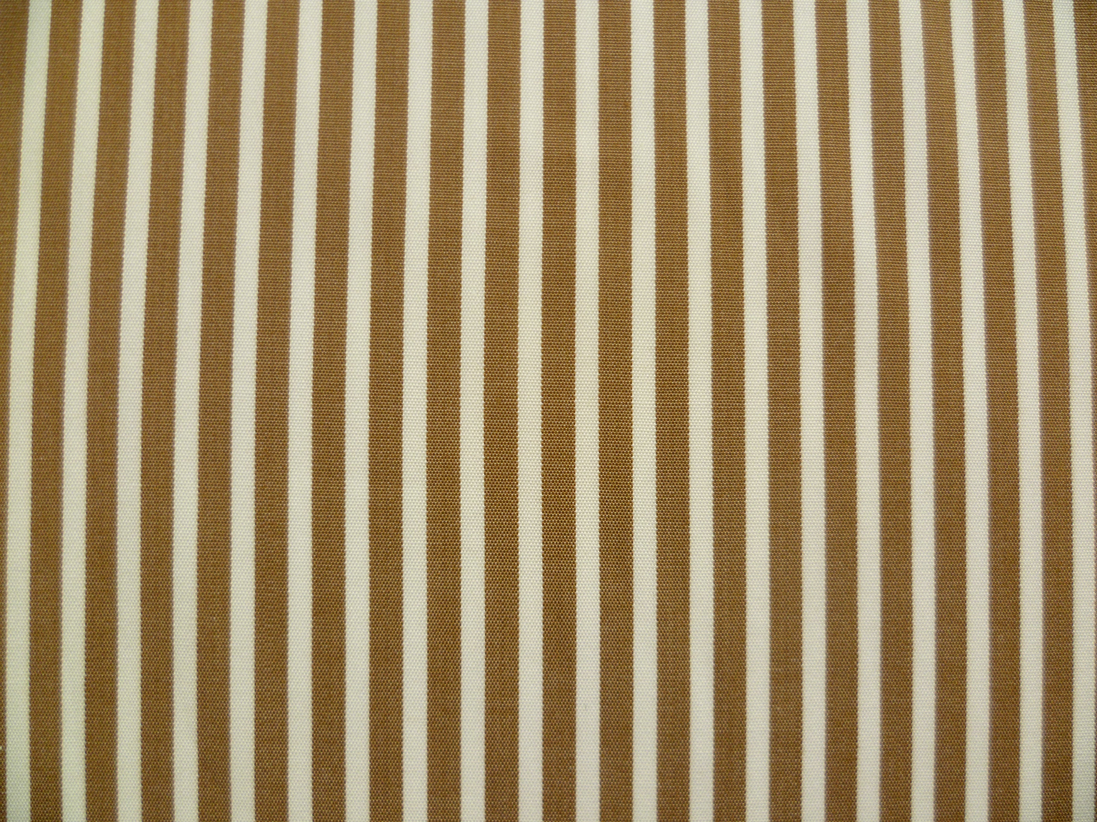 Light Brown White Stripe Cotton Shirting