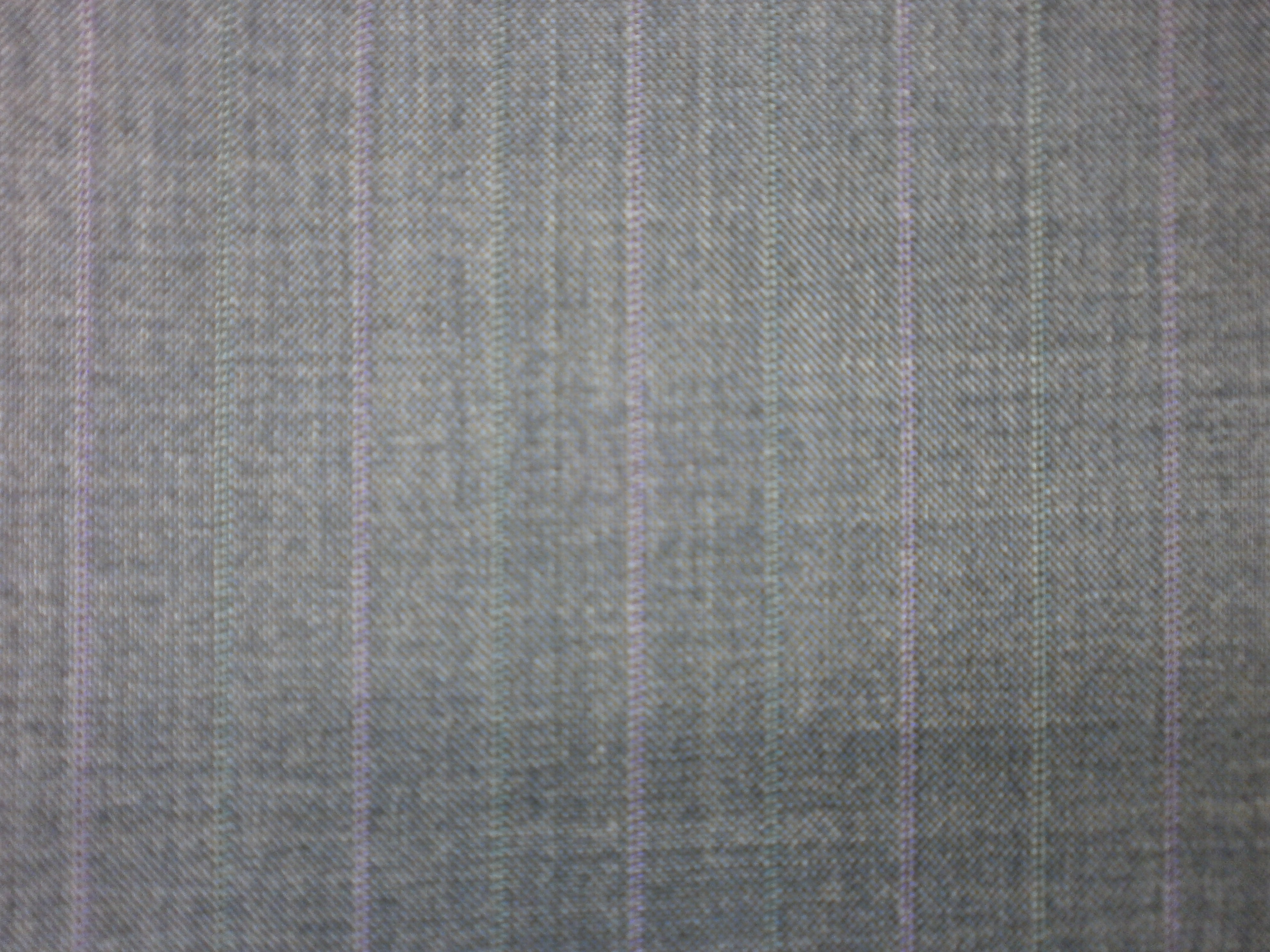 Multicolour Chalk Stripe Wool Suiting