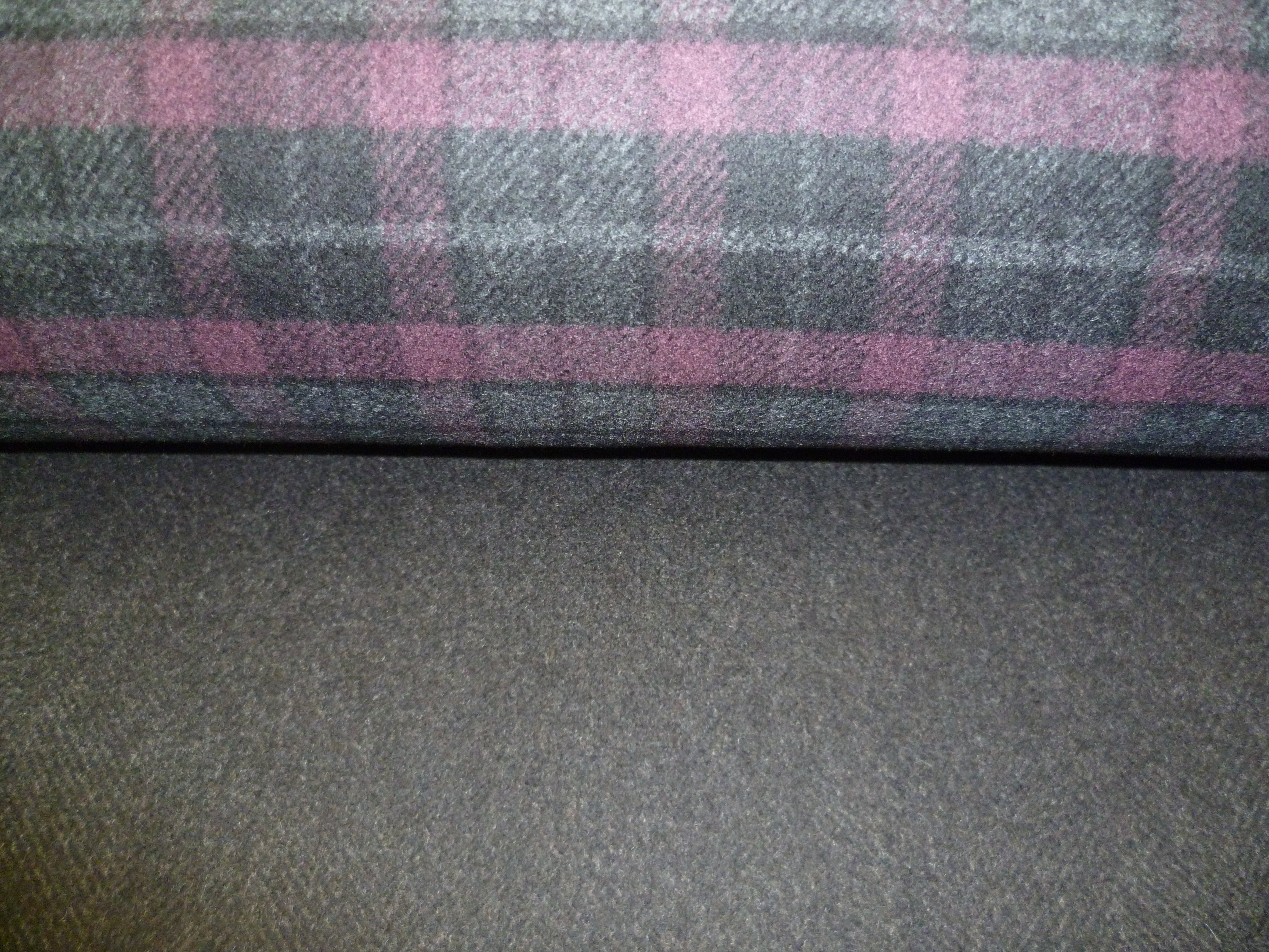 Multicolour Check Cashmere Blazer Coating