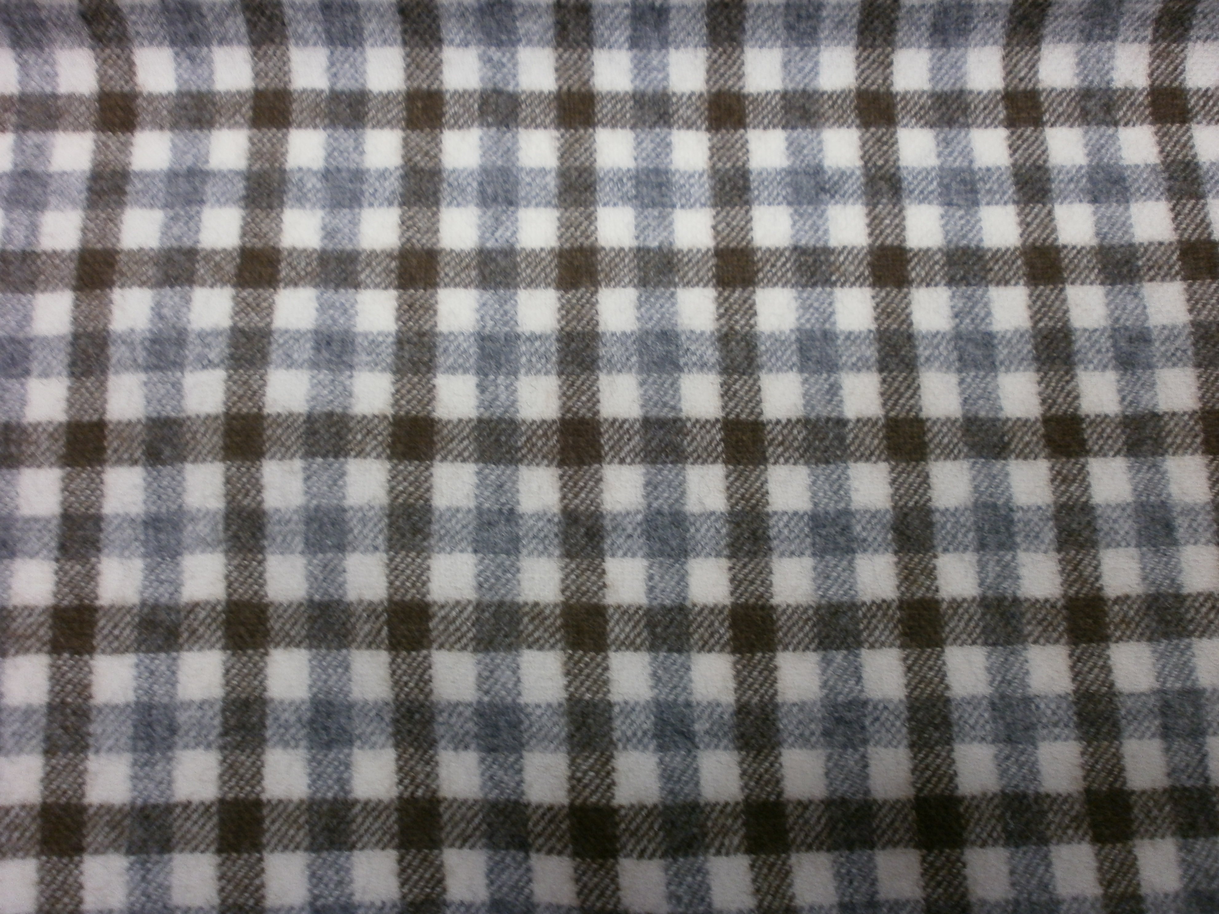 Multicolour Check Cashmere Blazer Coating