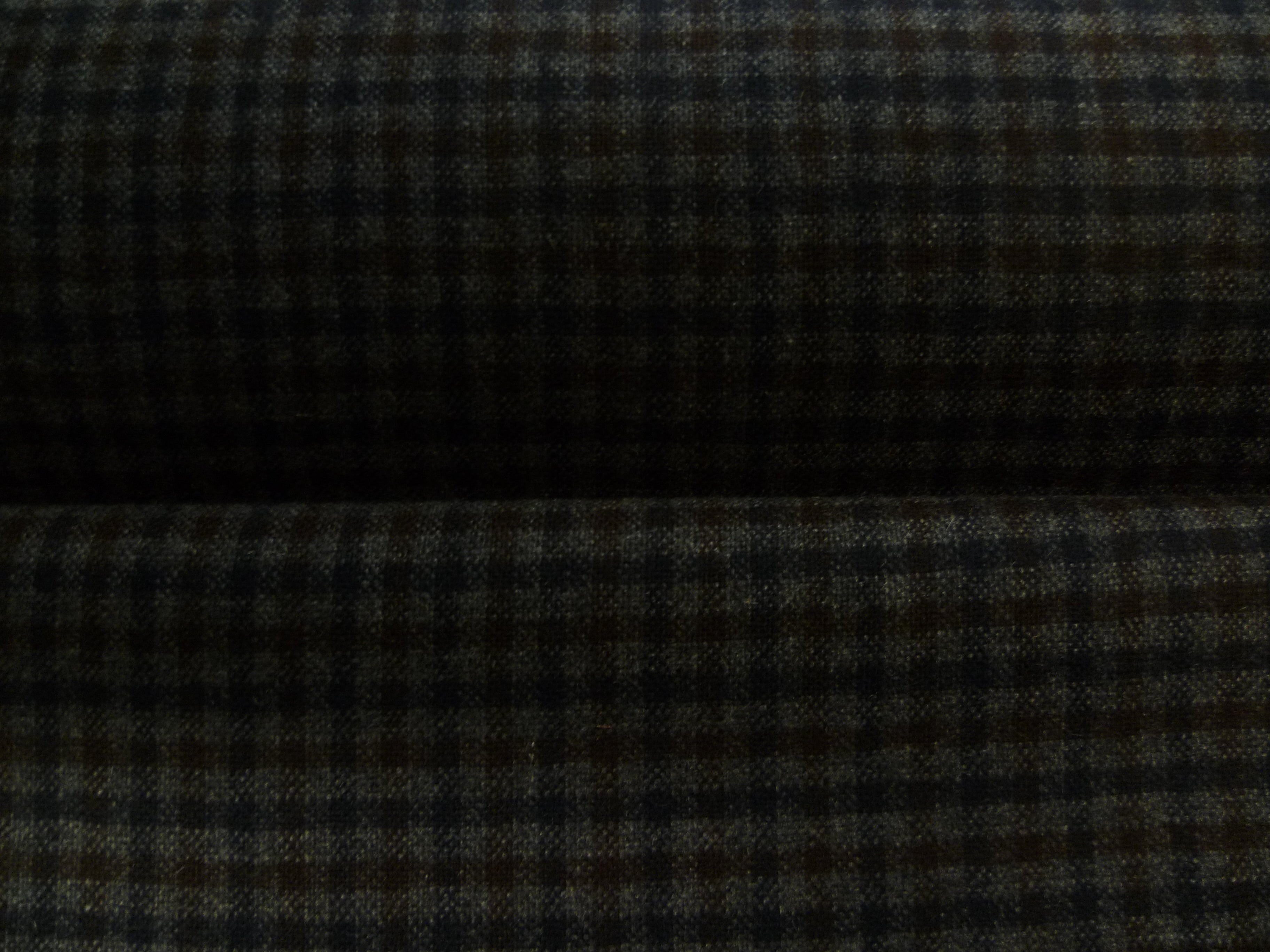 Multicolour Check Cashmere Blazer Coating