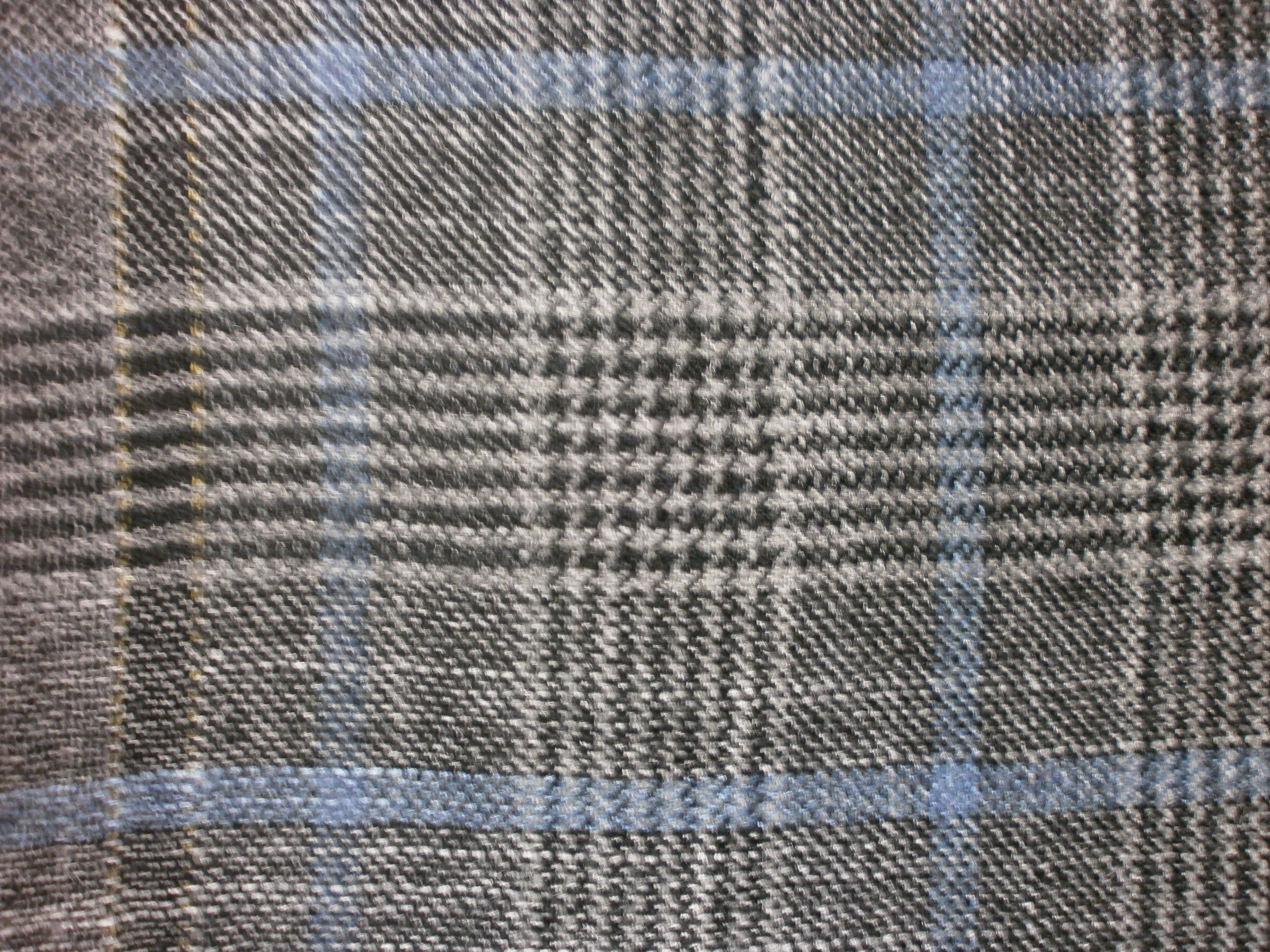 Multicolour Check Cashmere Blazer Suiting