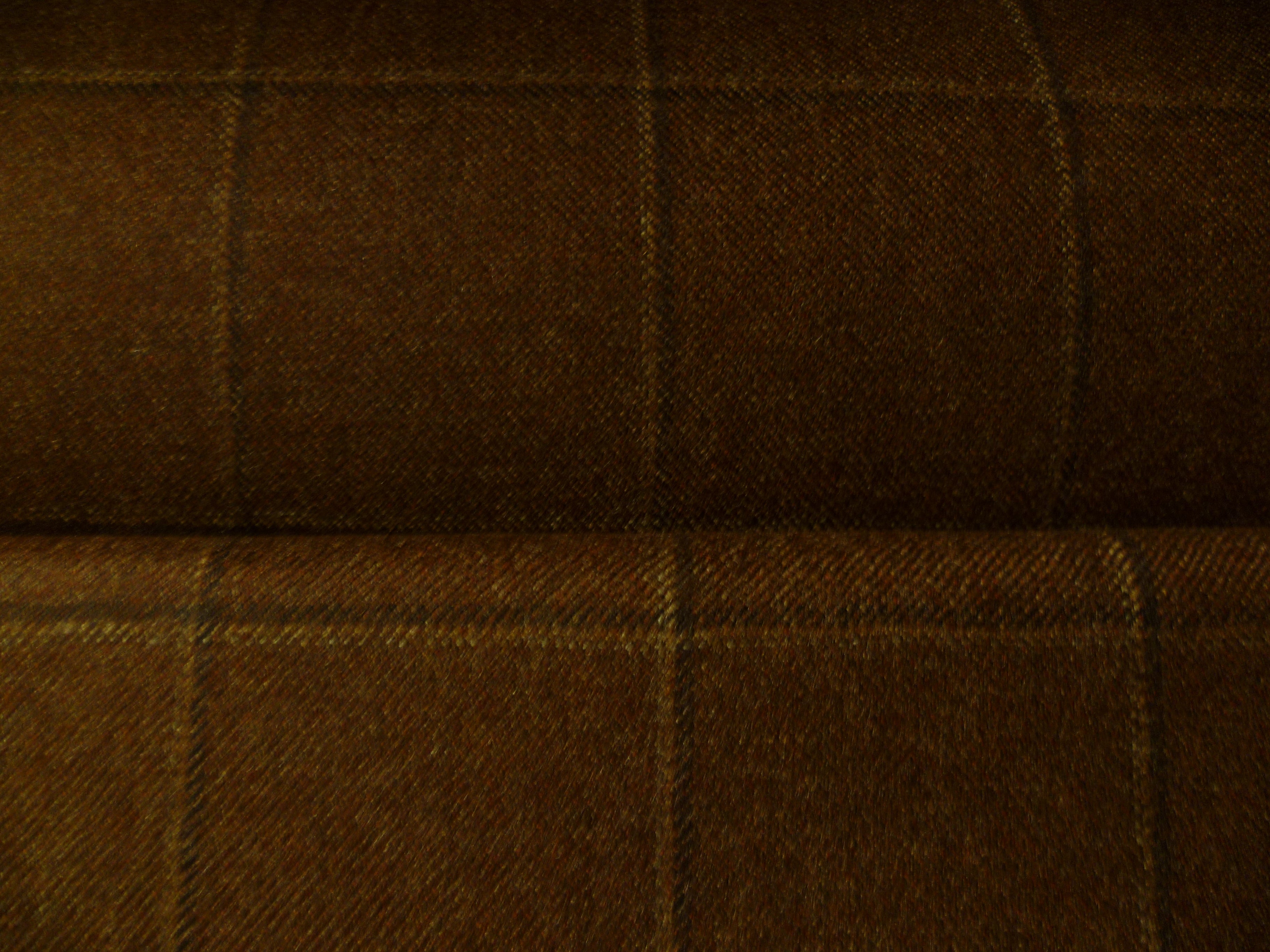 Multicolour Check Cashmere Worsted Wool Suiting