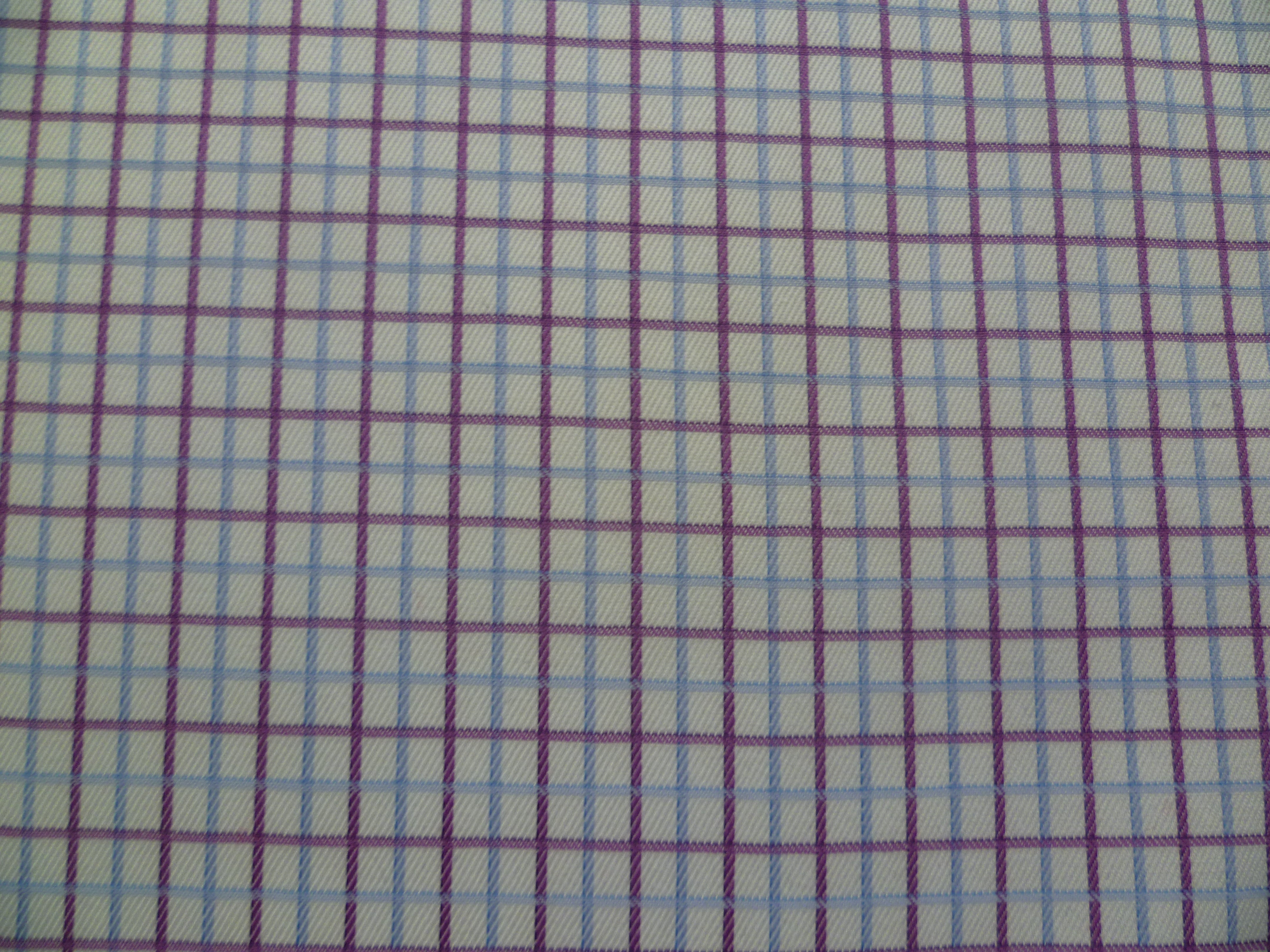 Multicolour Check Cotton Dresses Shirting
